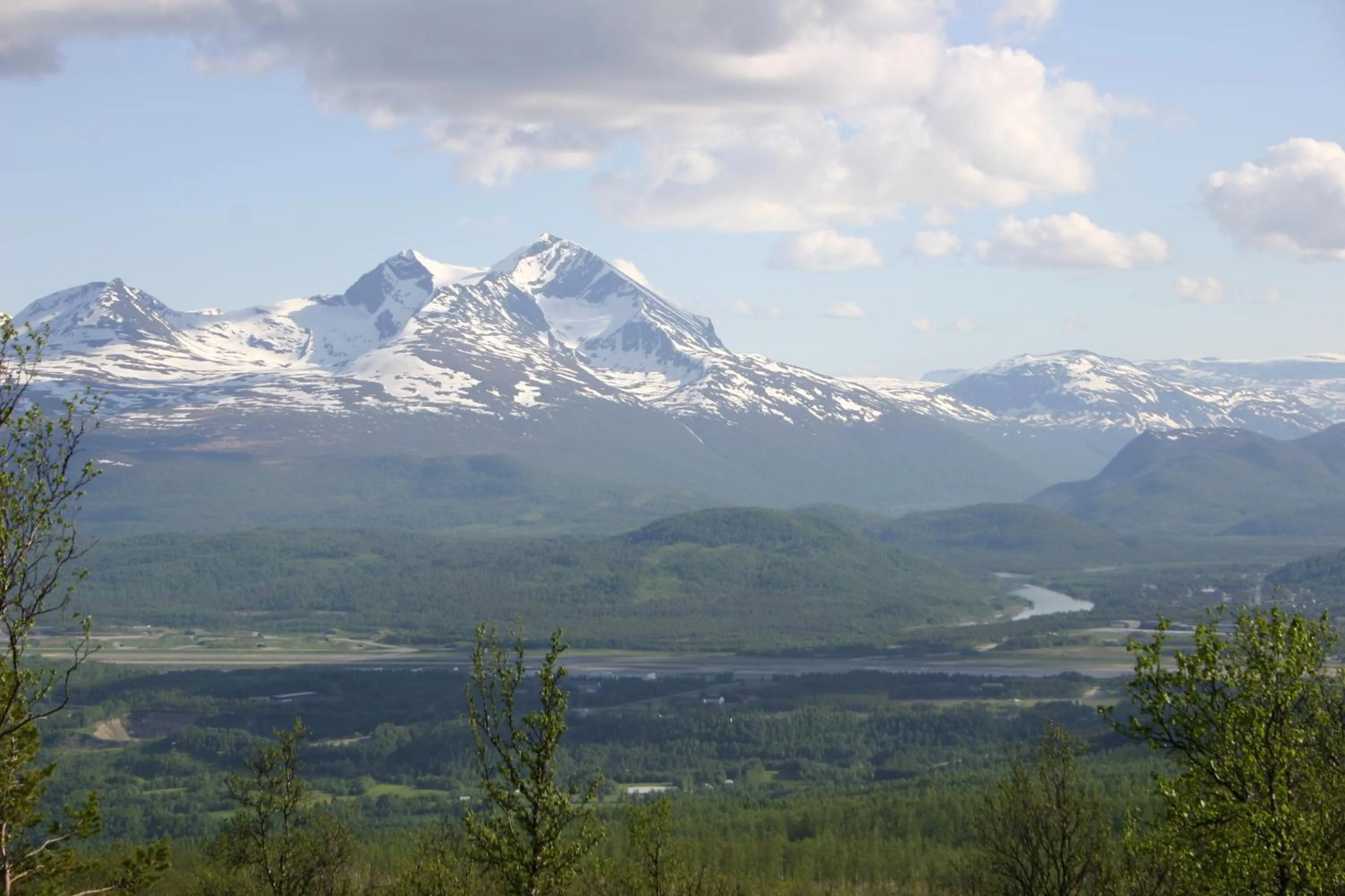 Natural landscape in Bardufoss Hotell