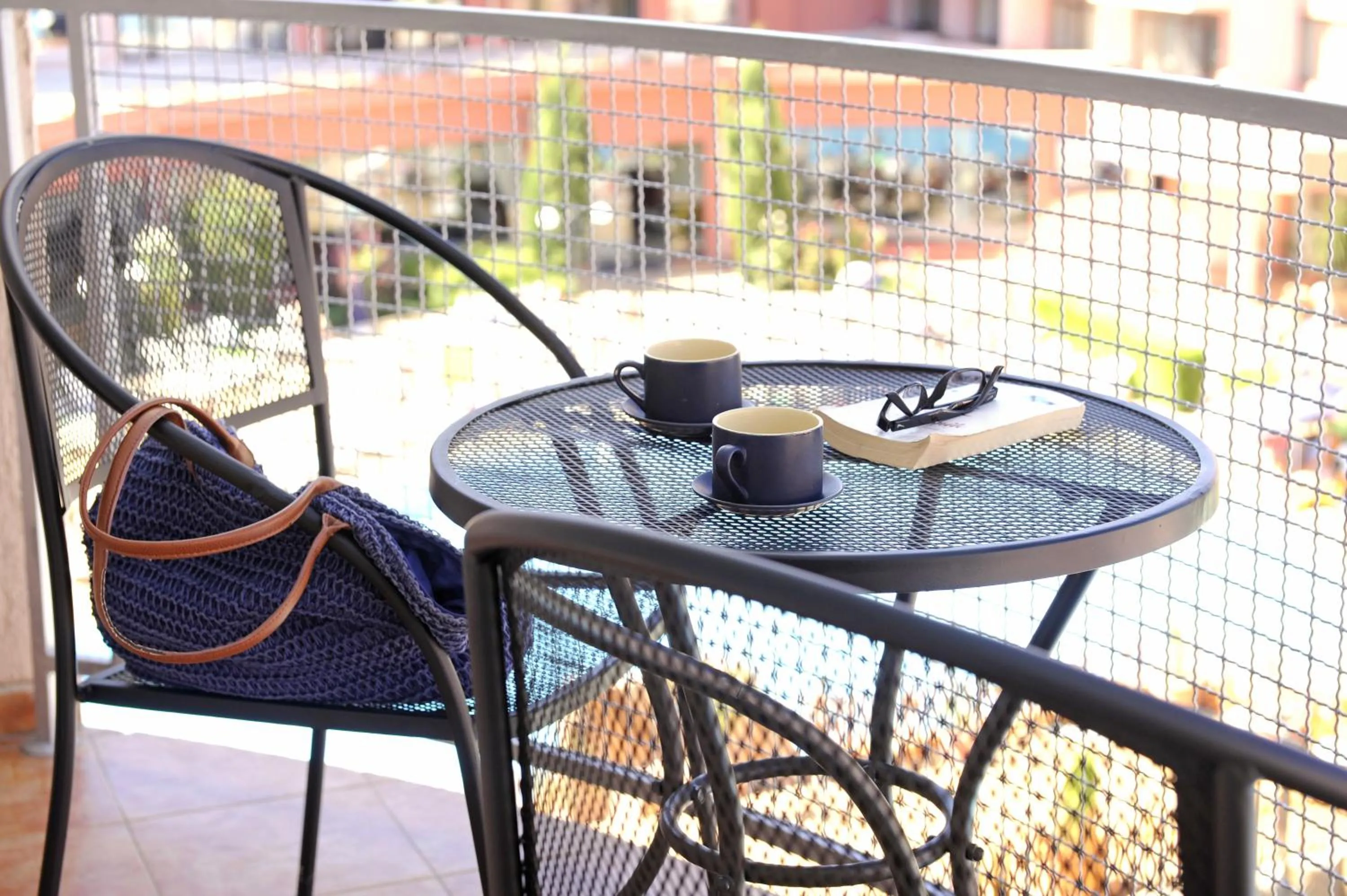 Balcony/Terrace in Hotel Central