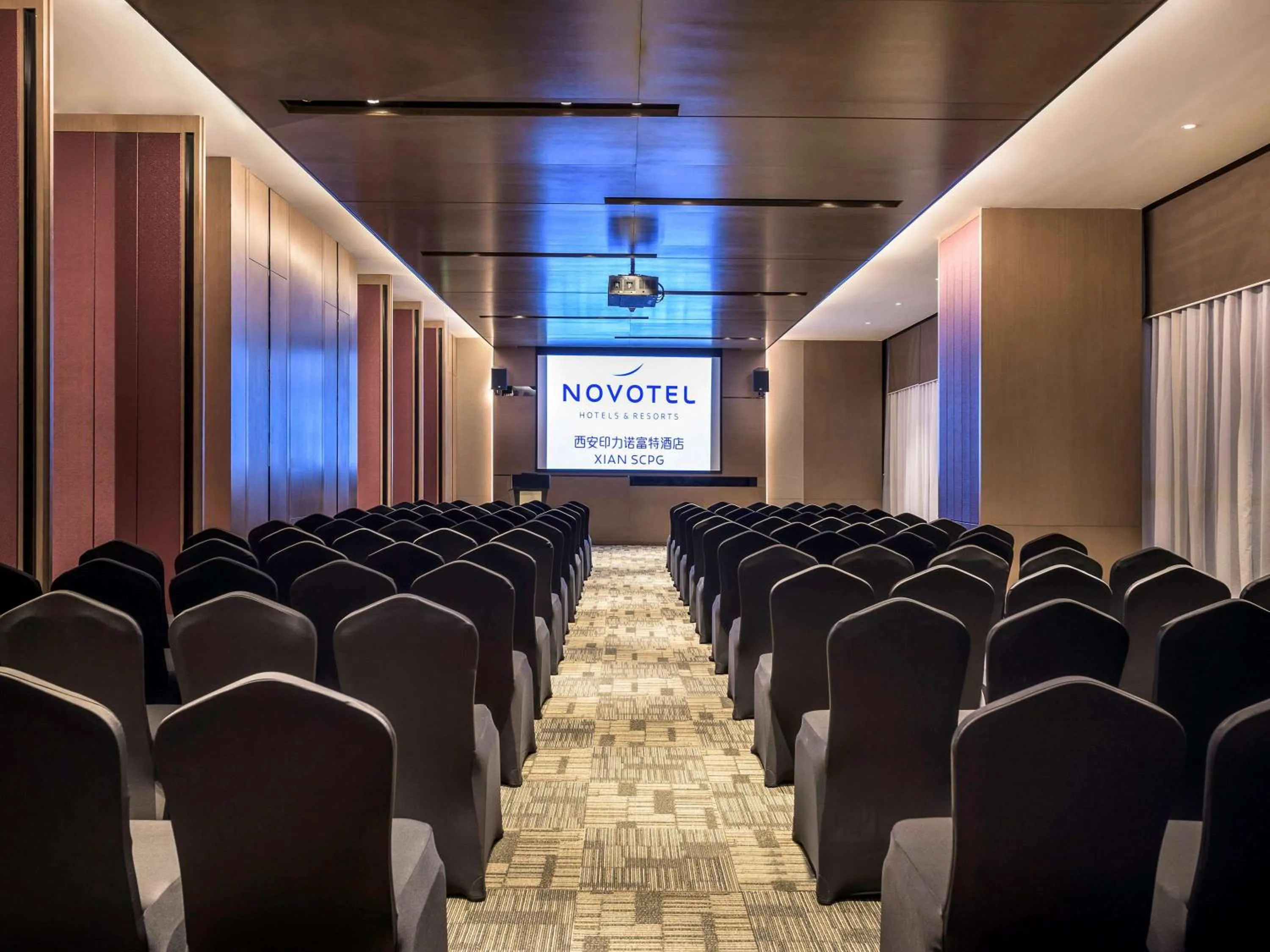 On site in Novotel Xi'an SCPG