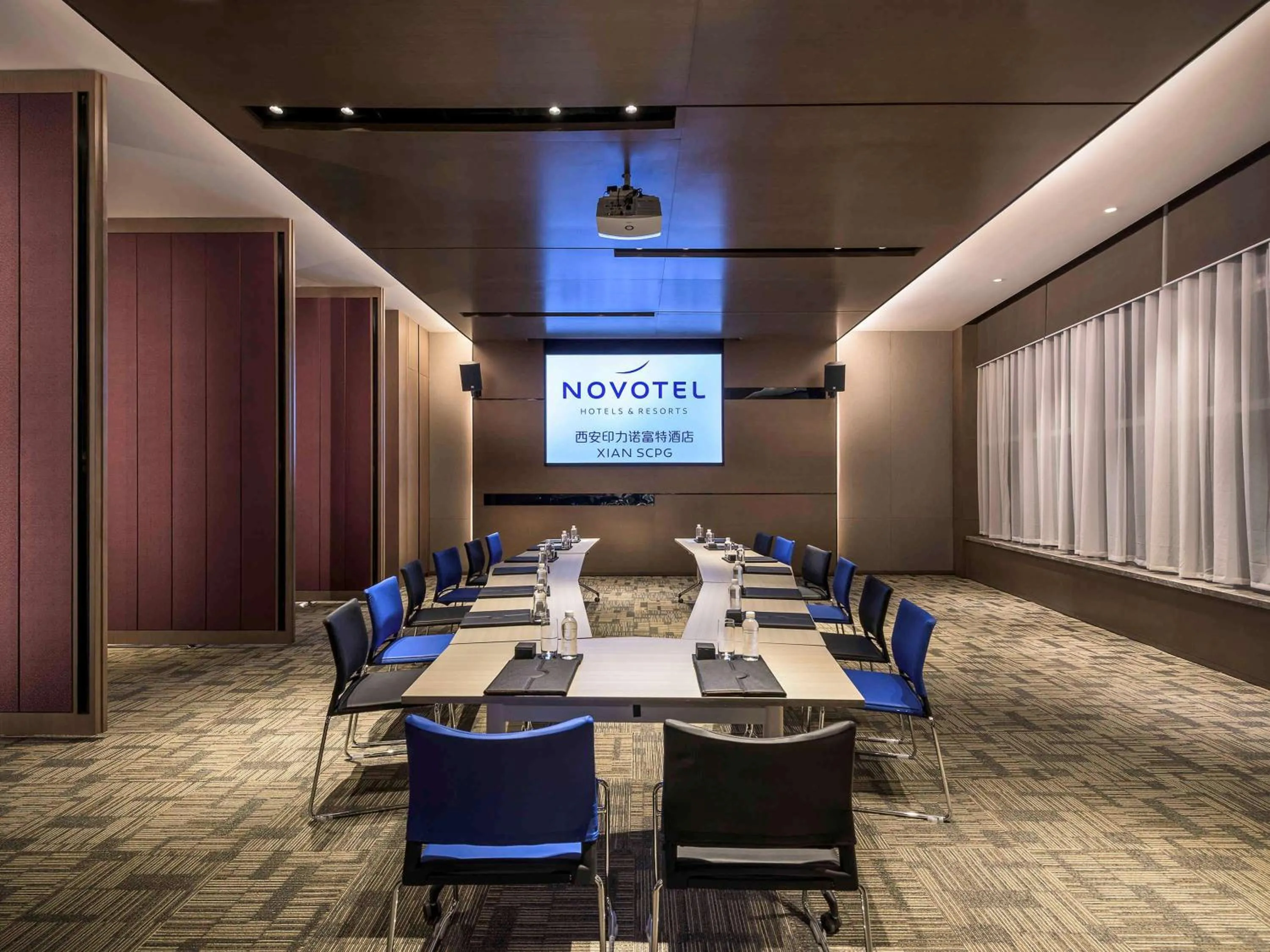 On site in Novotel Xi'an SCPG