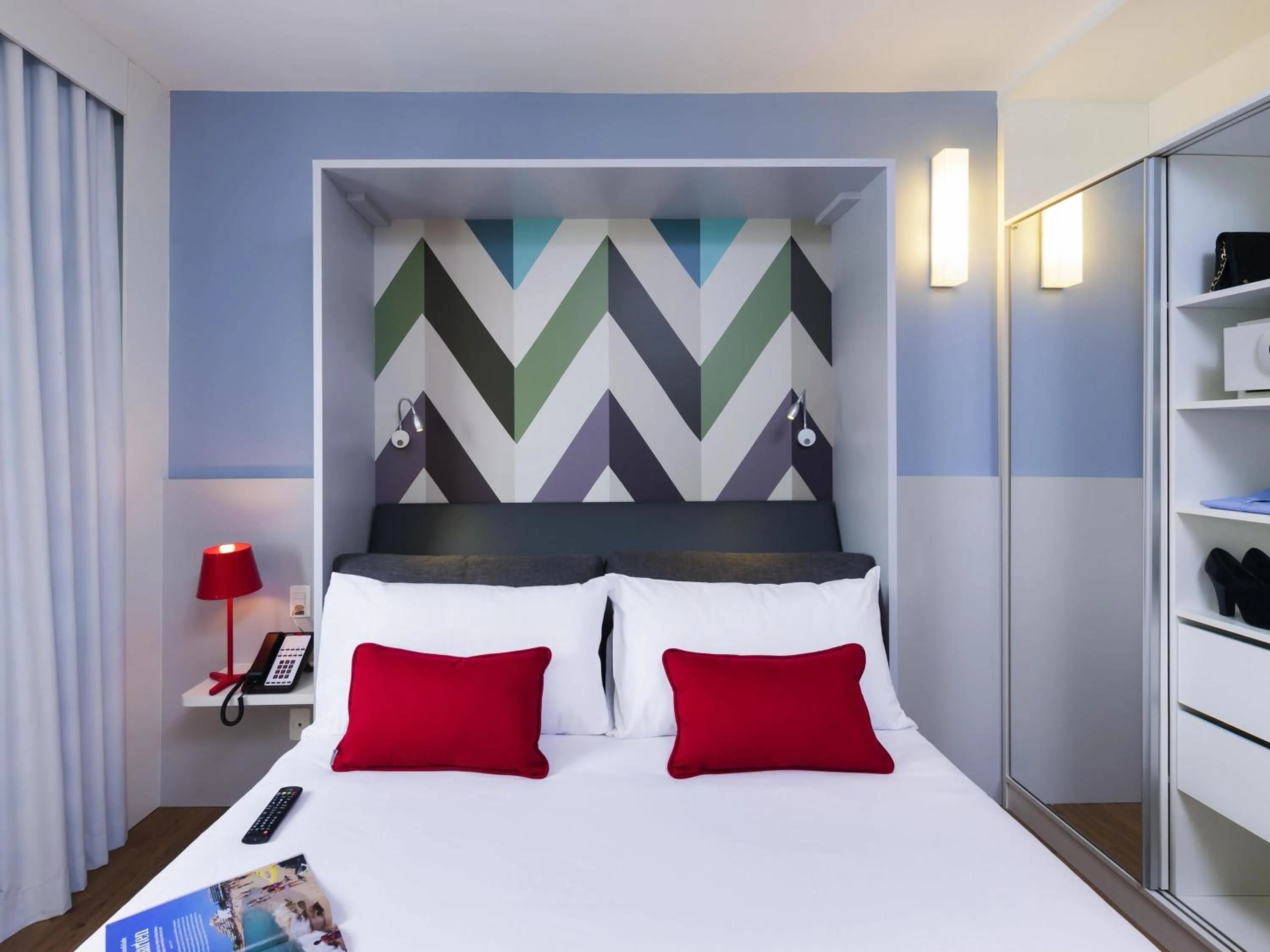 Bedroom, Bed in Mercure Jundiai Shopping