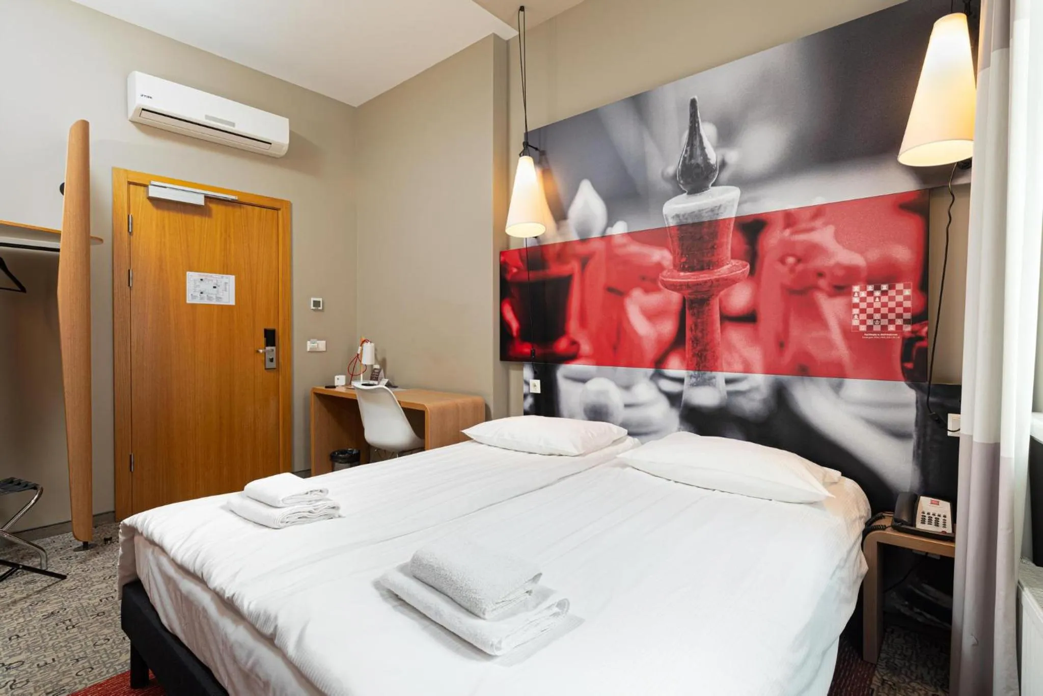 Bedroom, Bed in Ibis Riga Centre