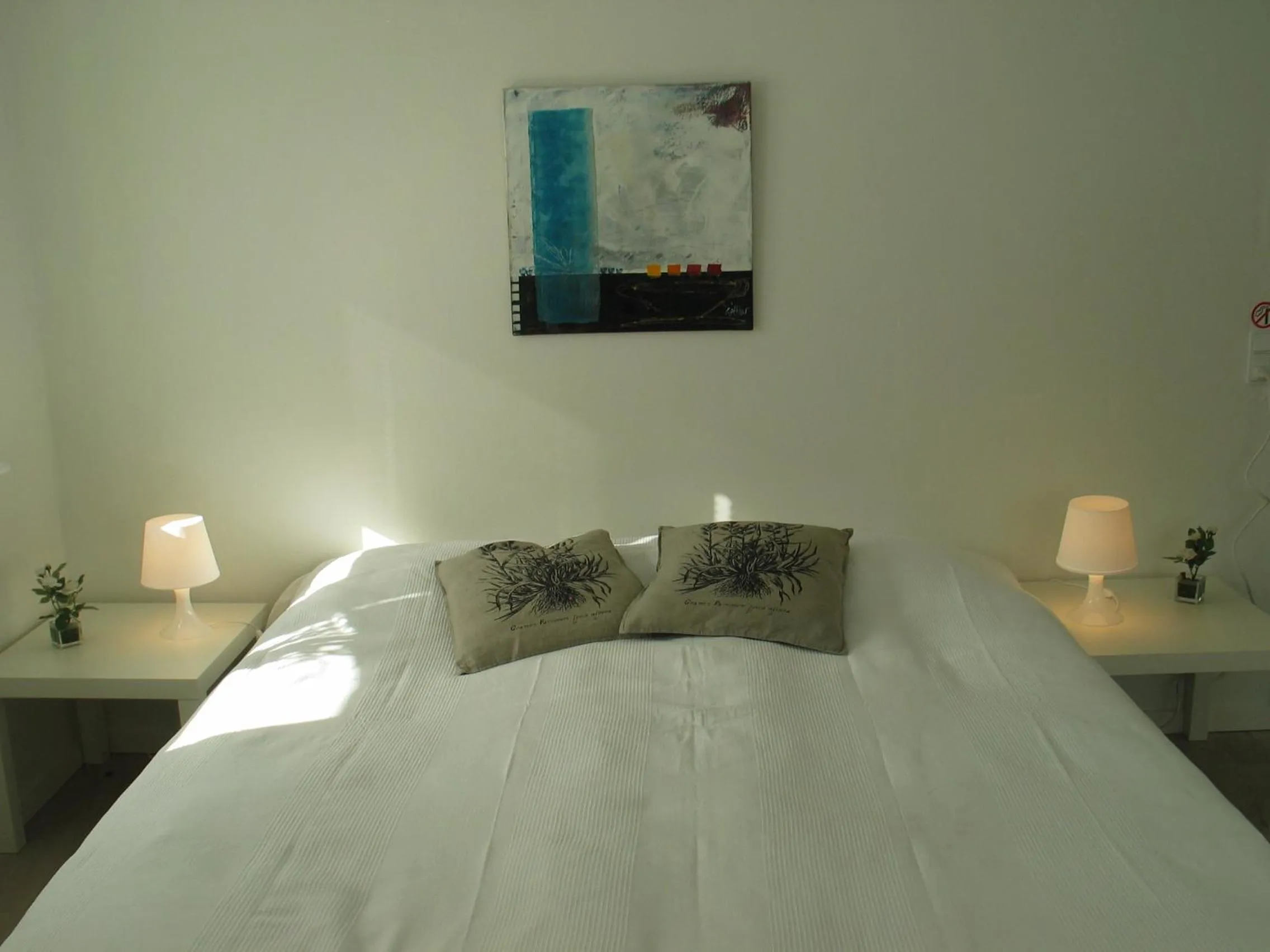 Decorative detail, Bed in Aalborg City Rooms ApS