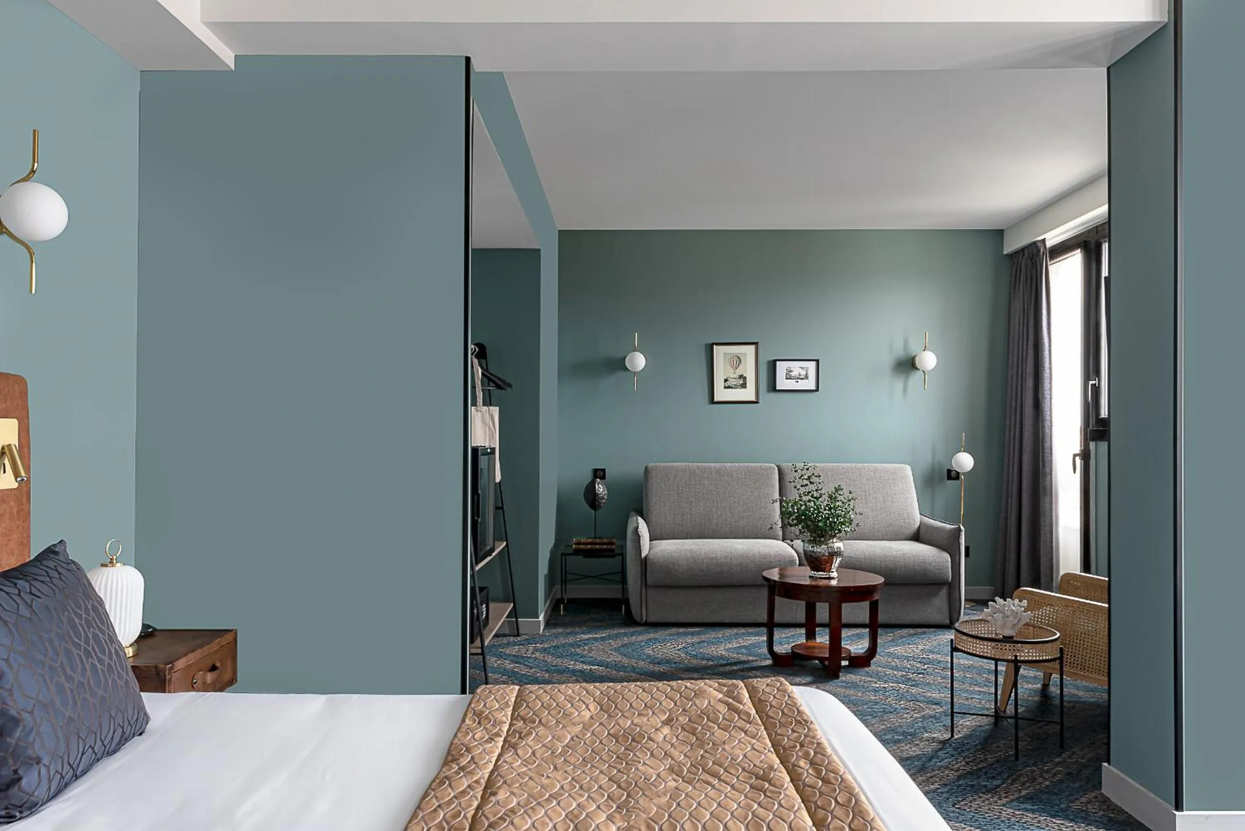 Bedroom, Bed in Maison des Ambassadeurs