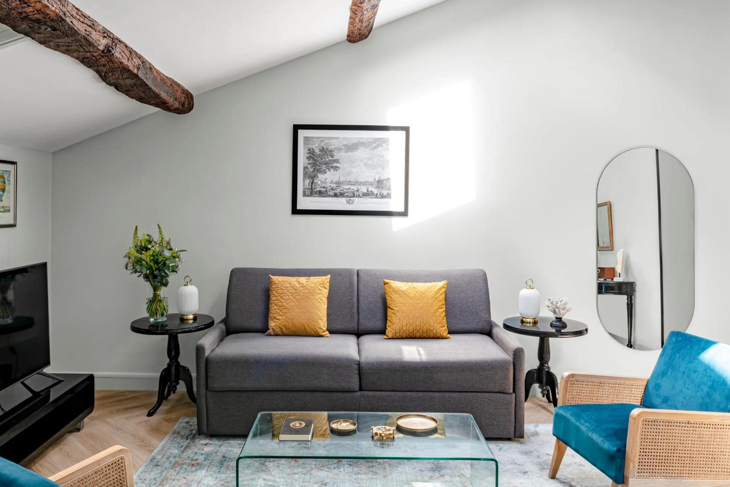 Garden view in Maison des Ambassadeurs