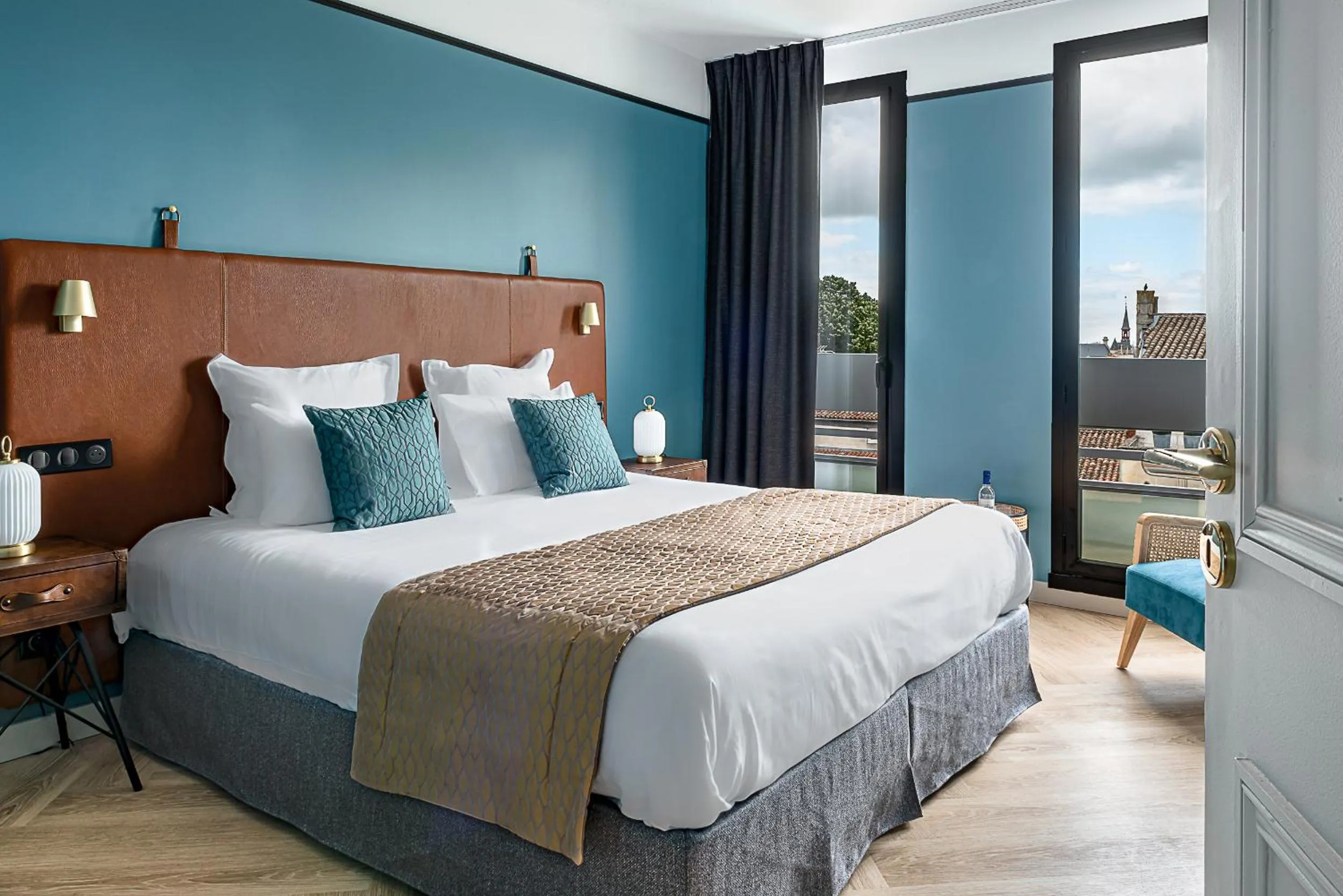 Bedroom, Bed in Maison des Ambassadeurs