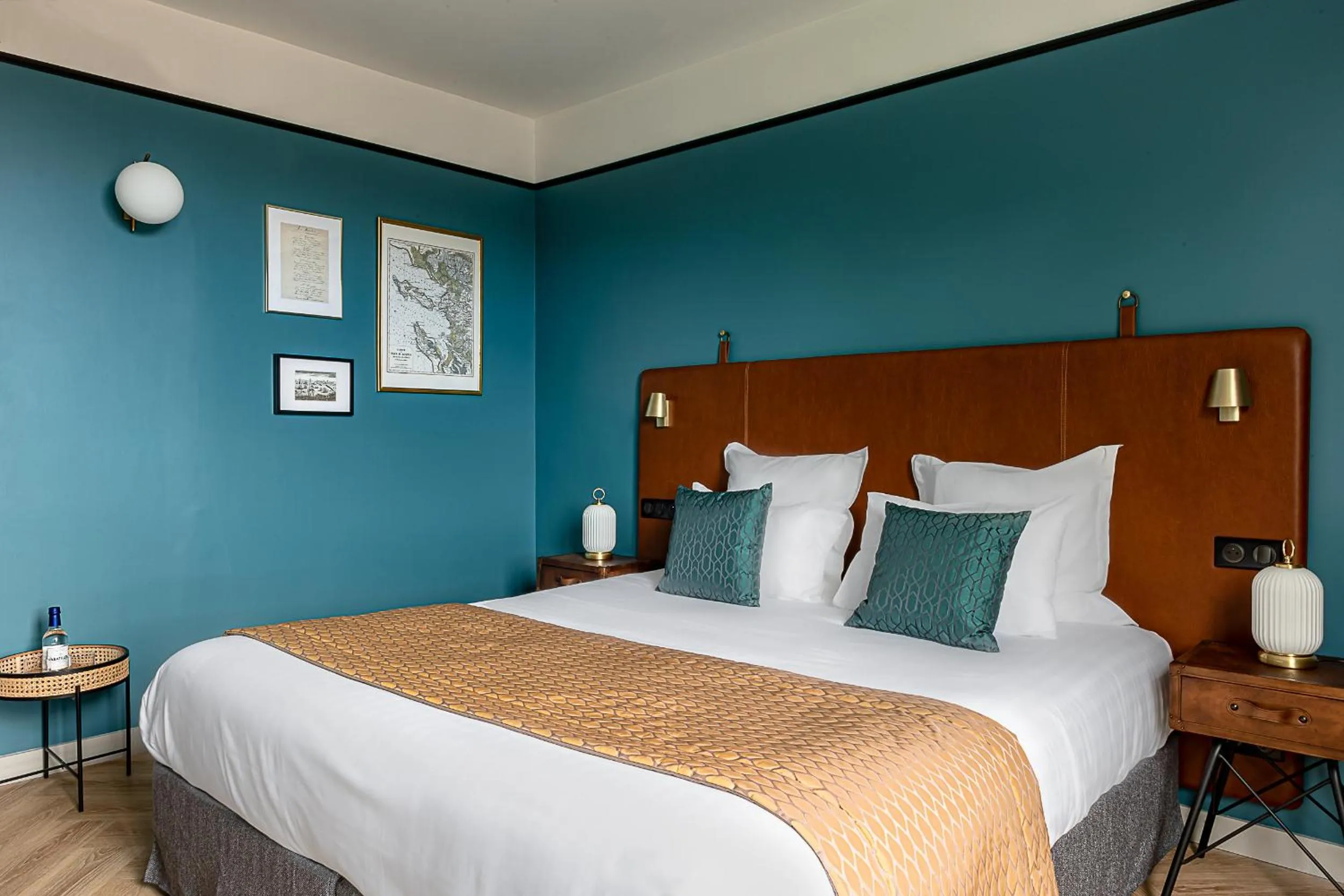 Bedroom, Bed in Maison des Ambassadeurs