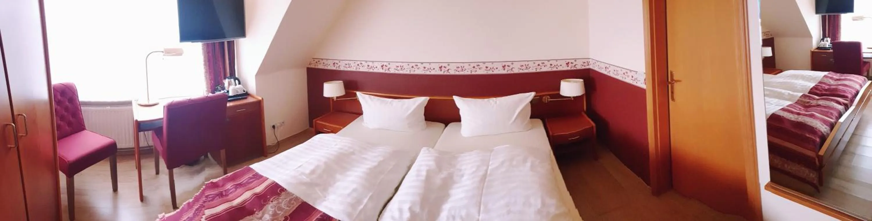 Bed in Nordischer Hof