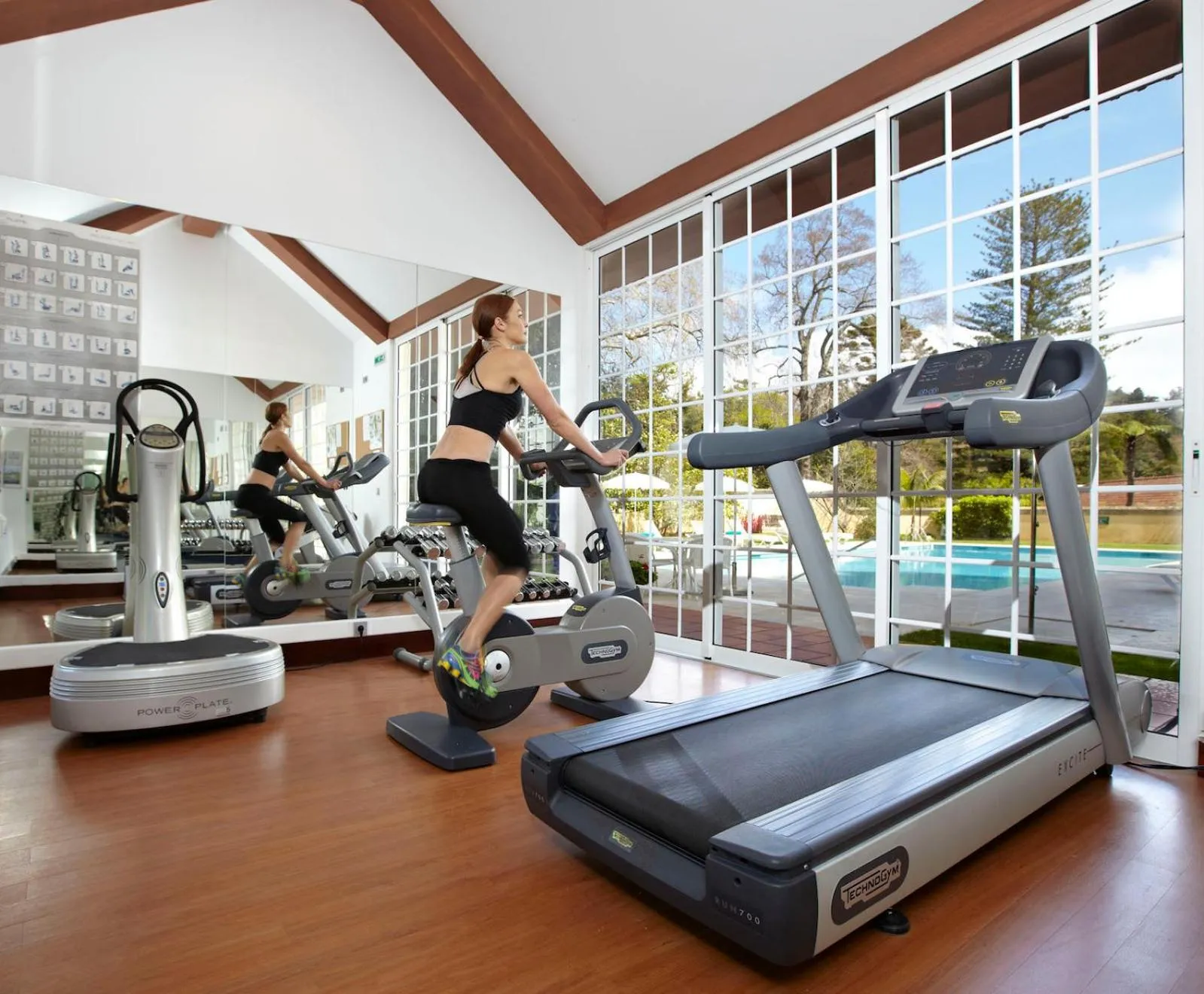 Fitness centre/facilities in Palheiro Village Resort