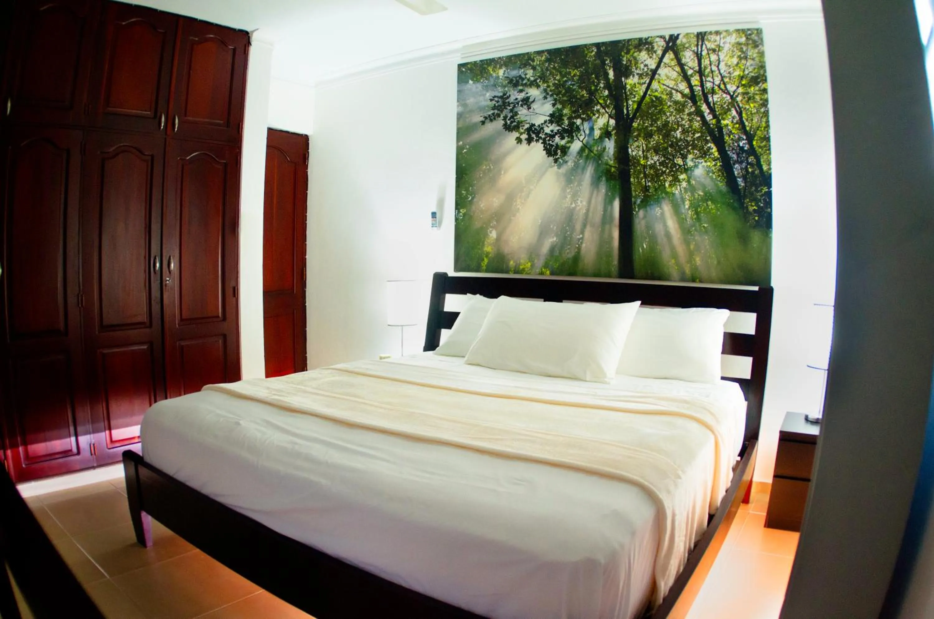 Bed in Hotel Casa Jum