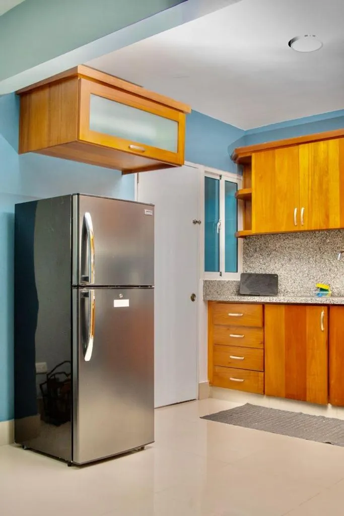 Kitchen or kitchenette in Hotel Casa Jum