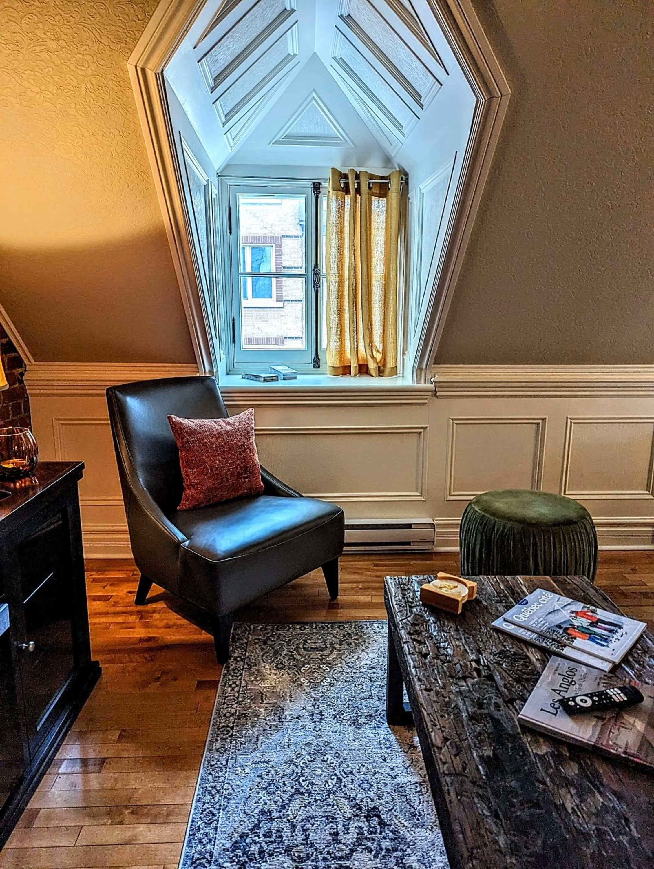 Living room in Auberge J.A Moisan