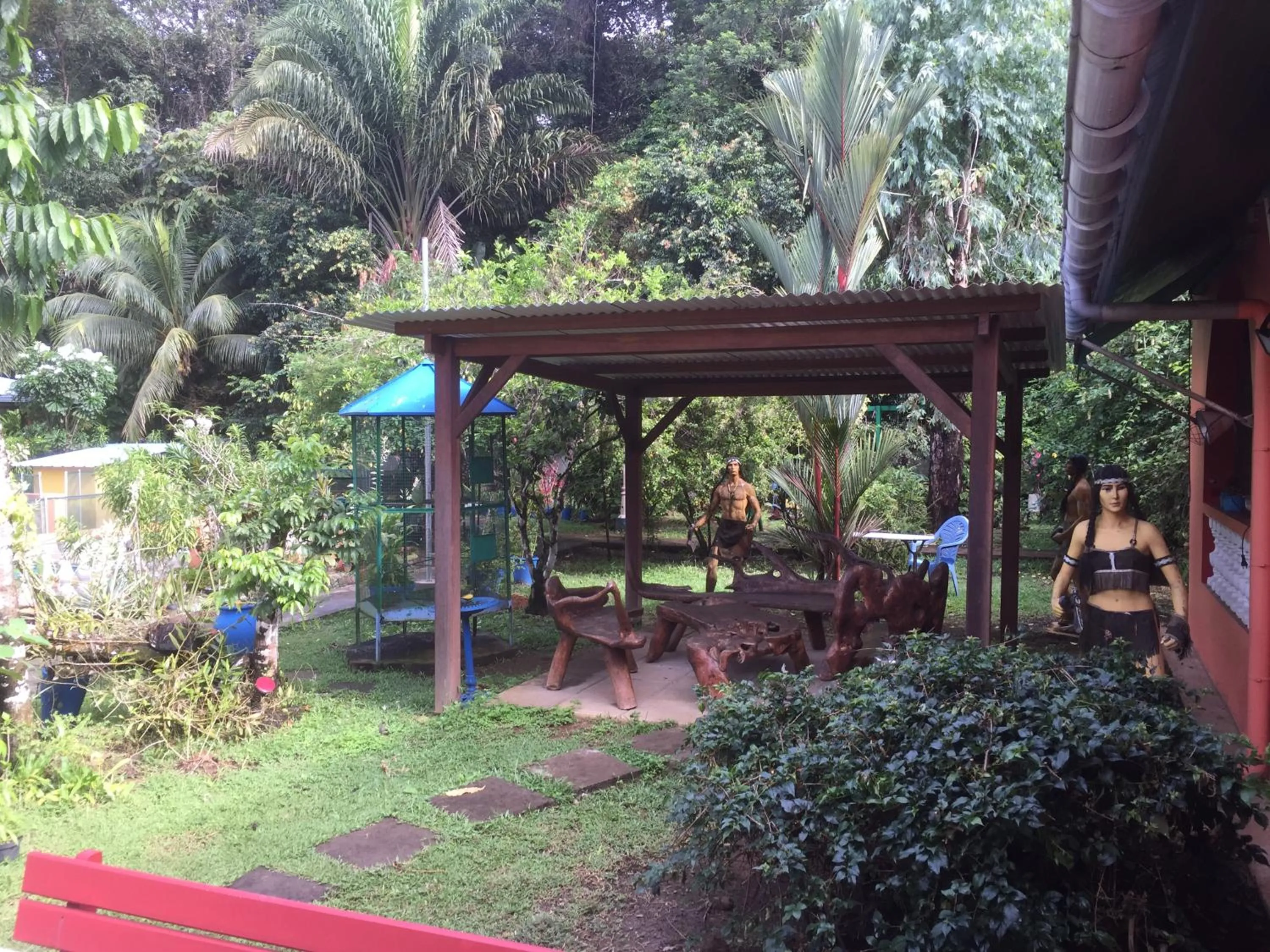 Garden in Hotel L'ebene Verte