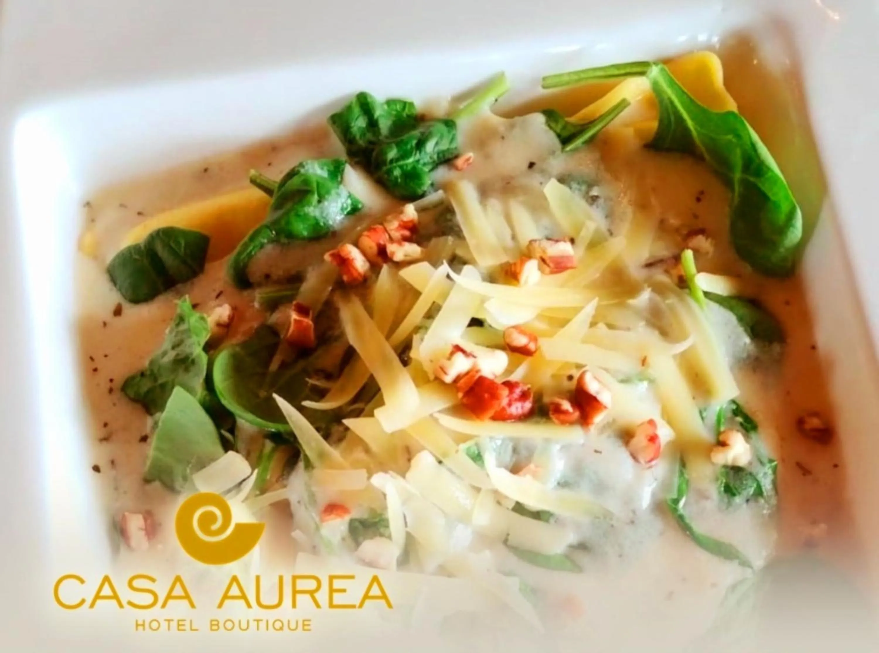 Restaurant/places to eat in Casa Aurea Hotel Boutique