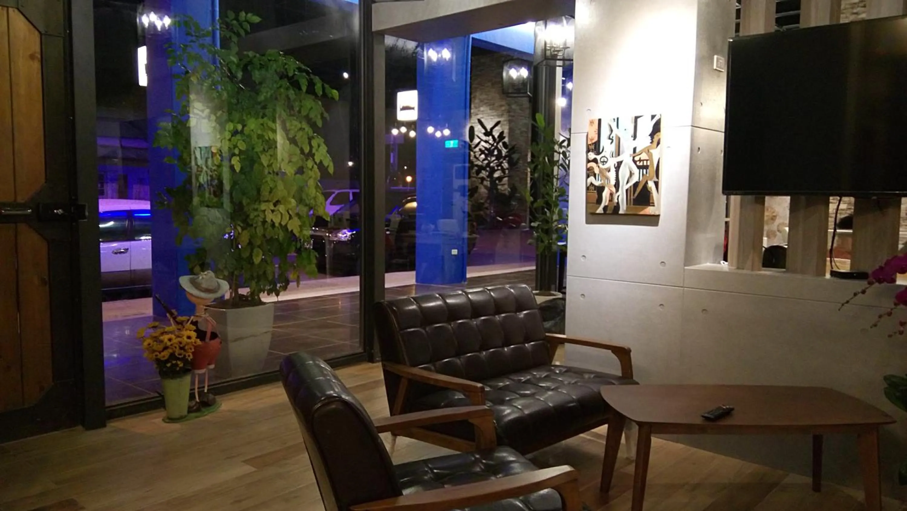 Lobby or reception in Hiinn B&B