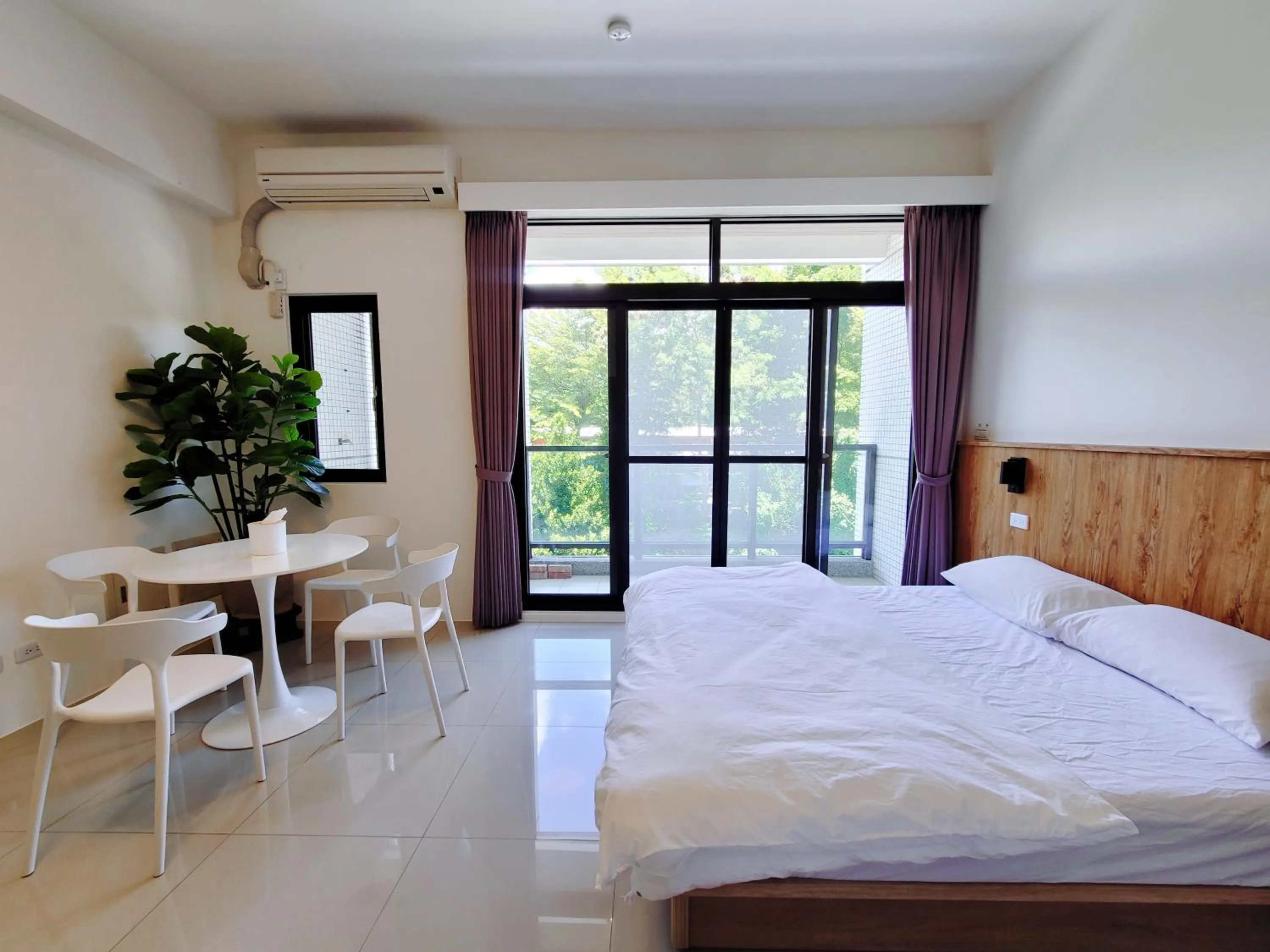 Bed in On My Way Taitung Hostel