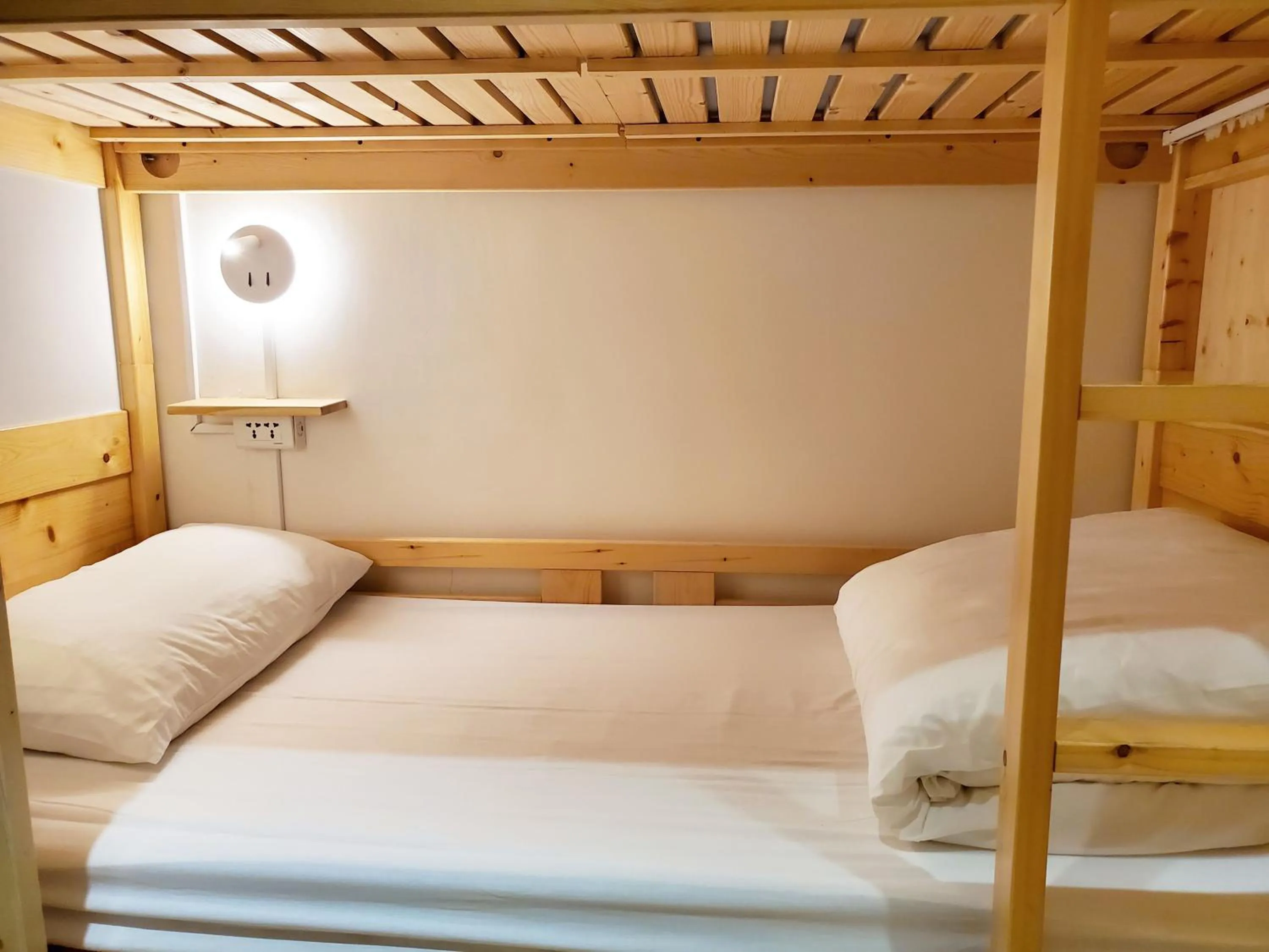 Bed in On My Way Taitung Hostel