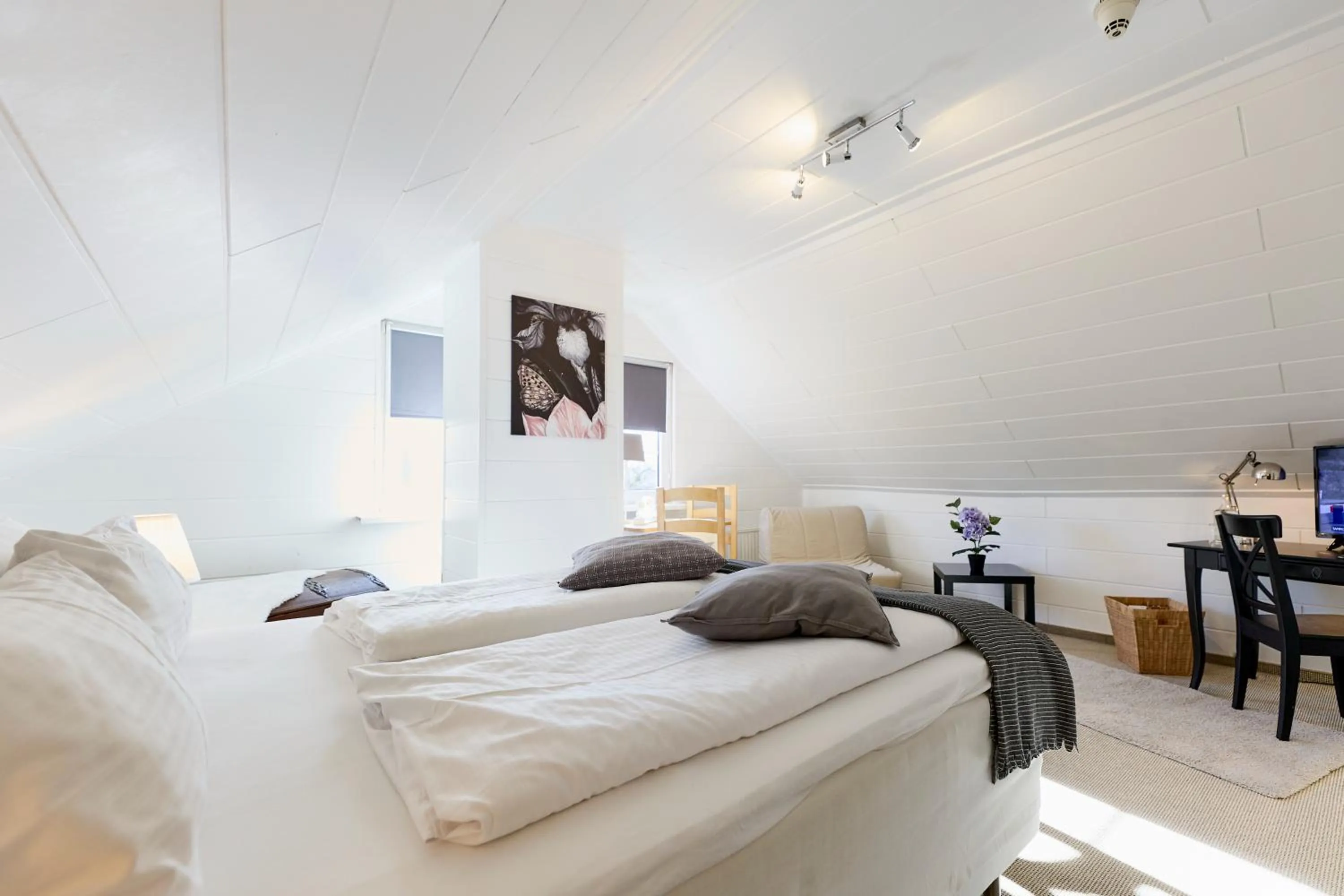 Bed in Hotel Gut Moschenhof