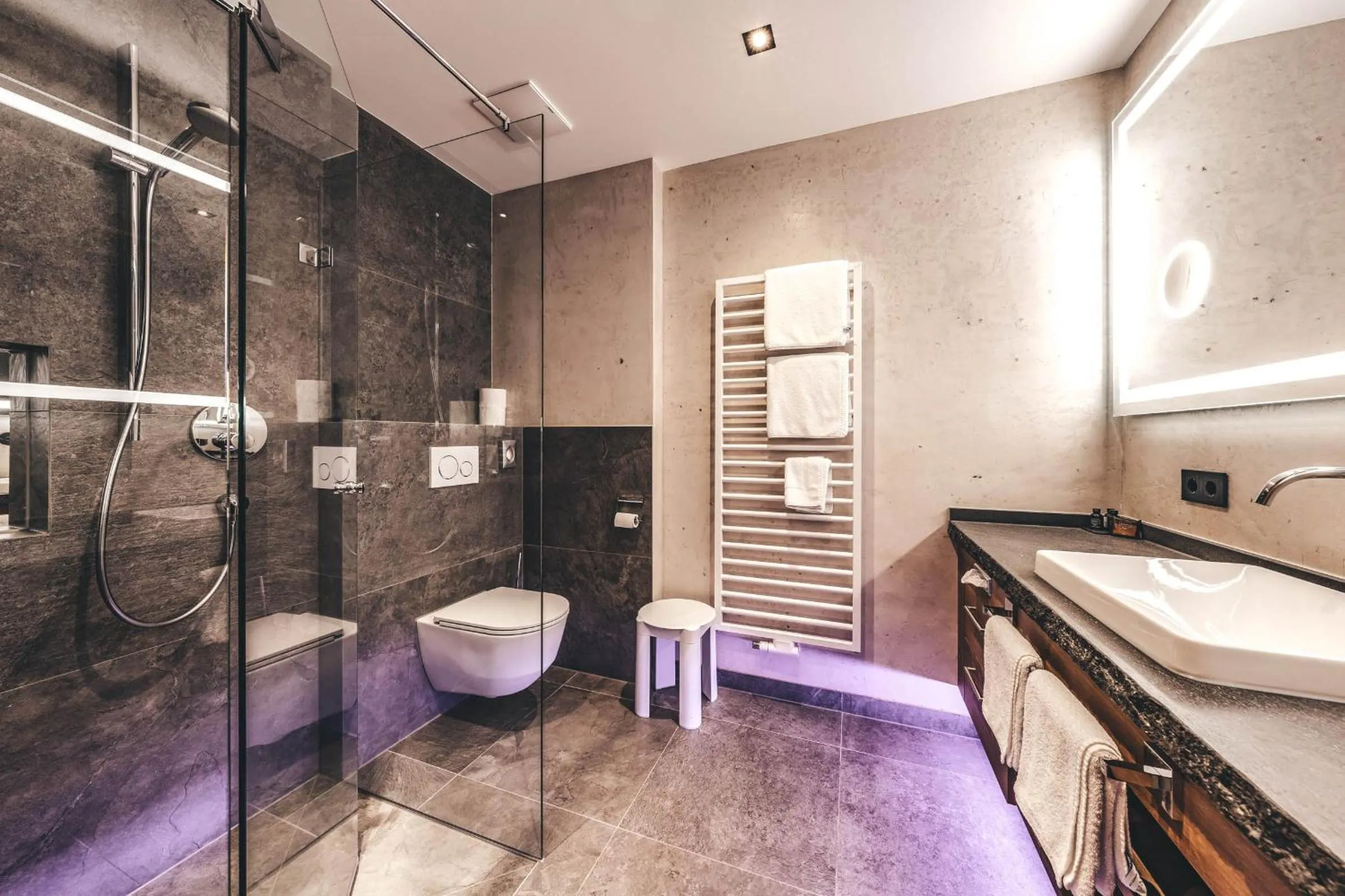 Bathroom in Hotel Rose