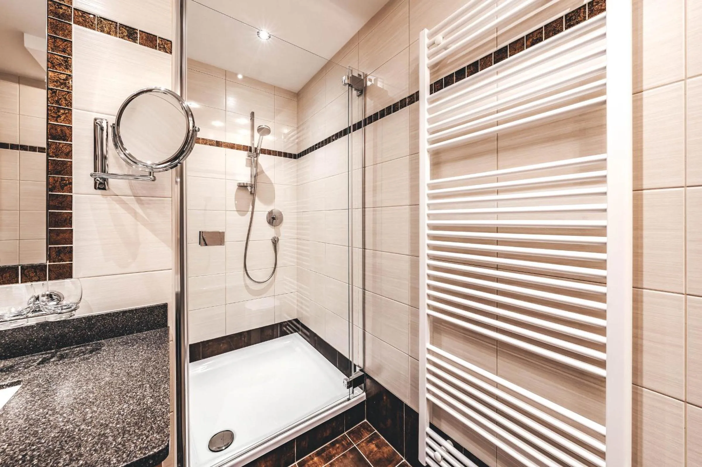 Bathroom in Hotel Rose