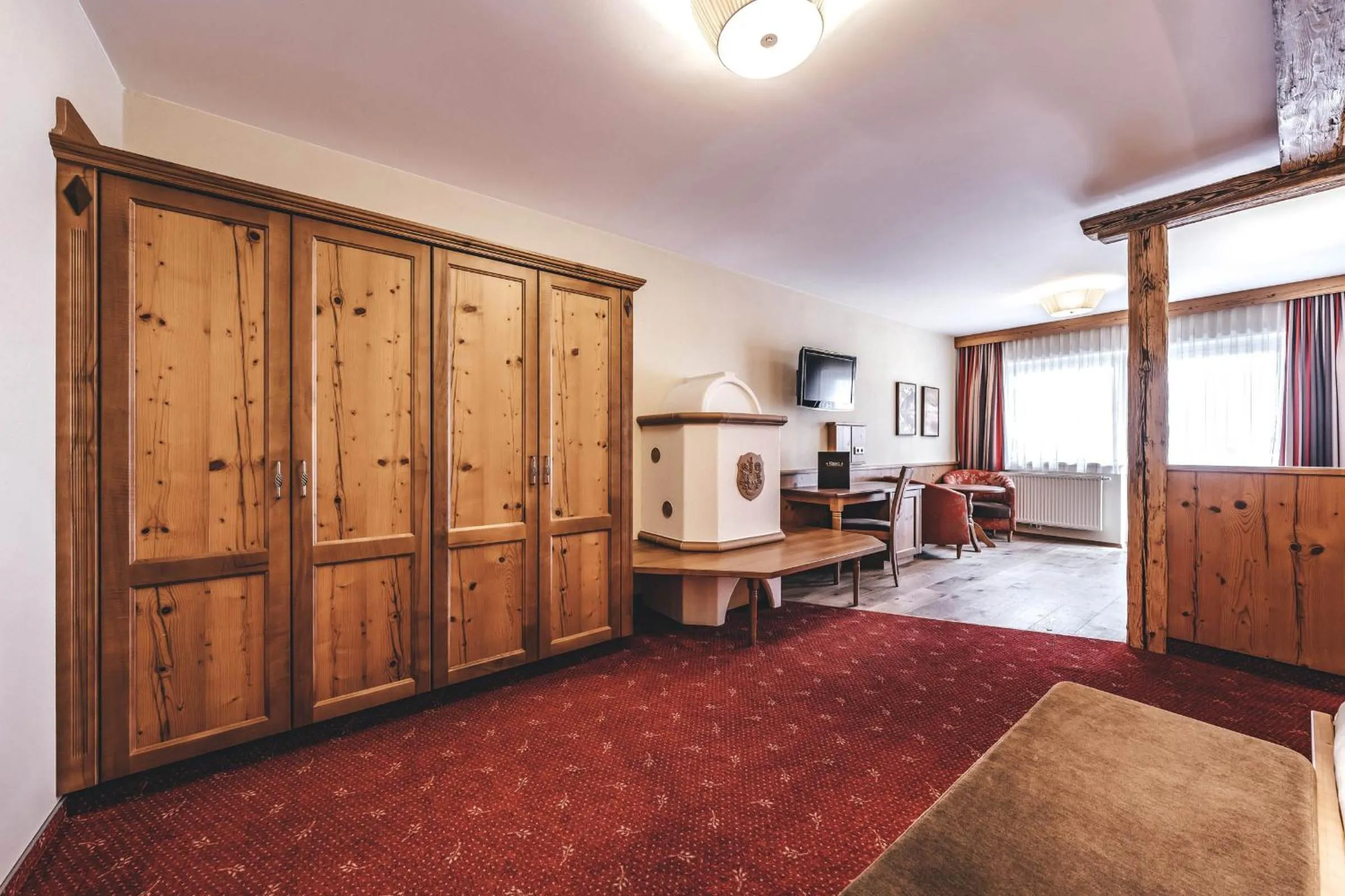 Seating area in Hotel Rose