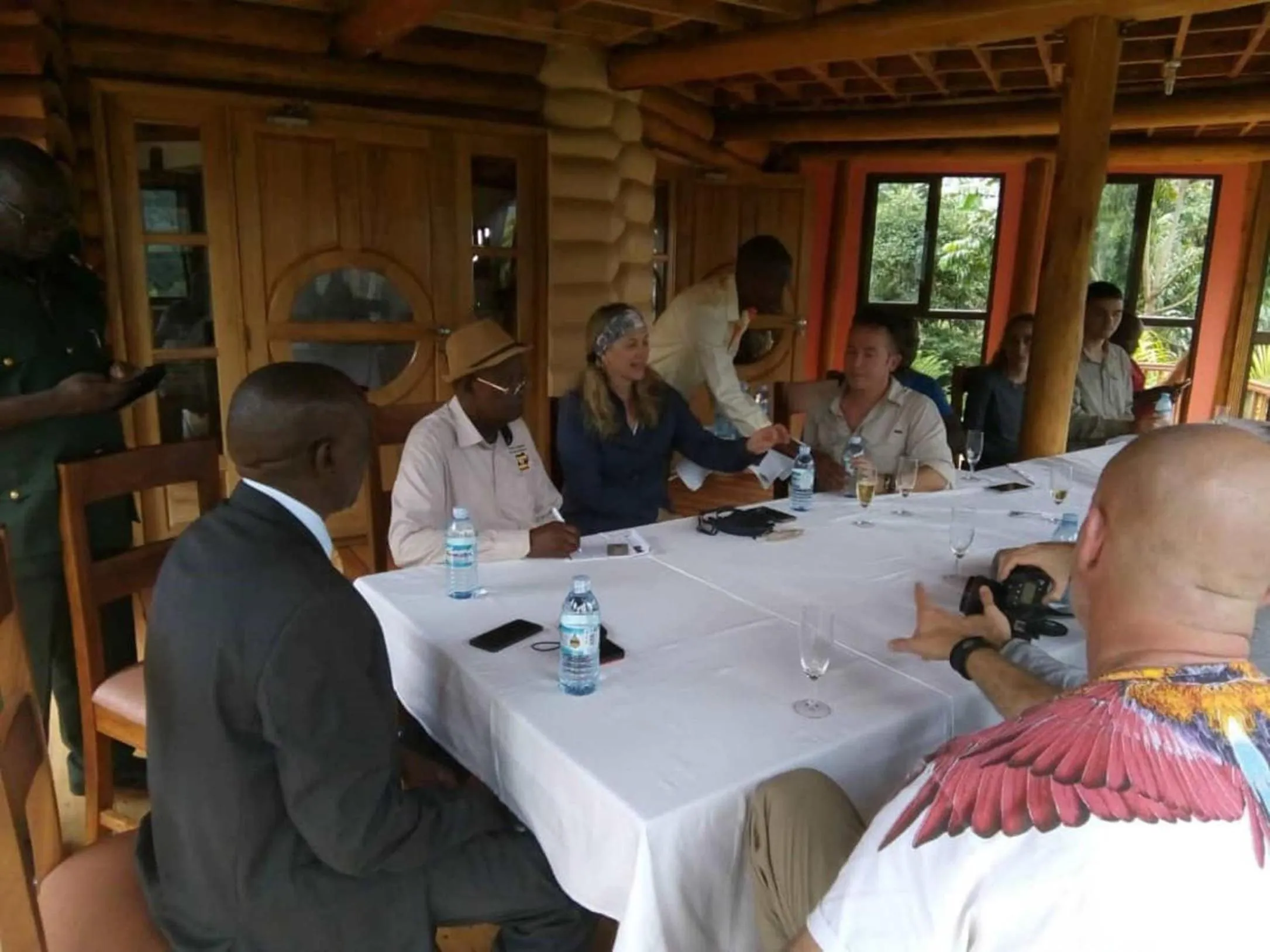 Restaurant/places to eat in Trackers Safari Lodge Bwindi