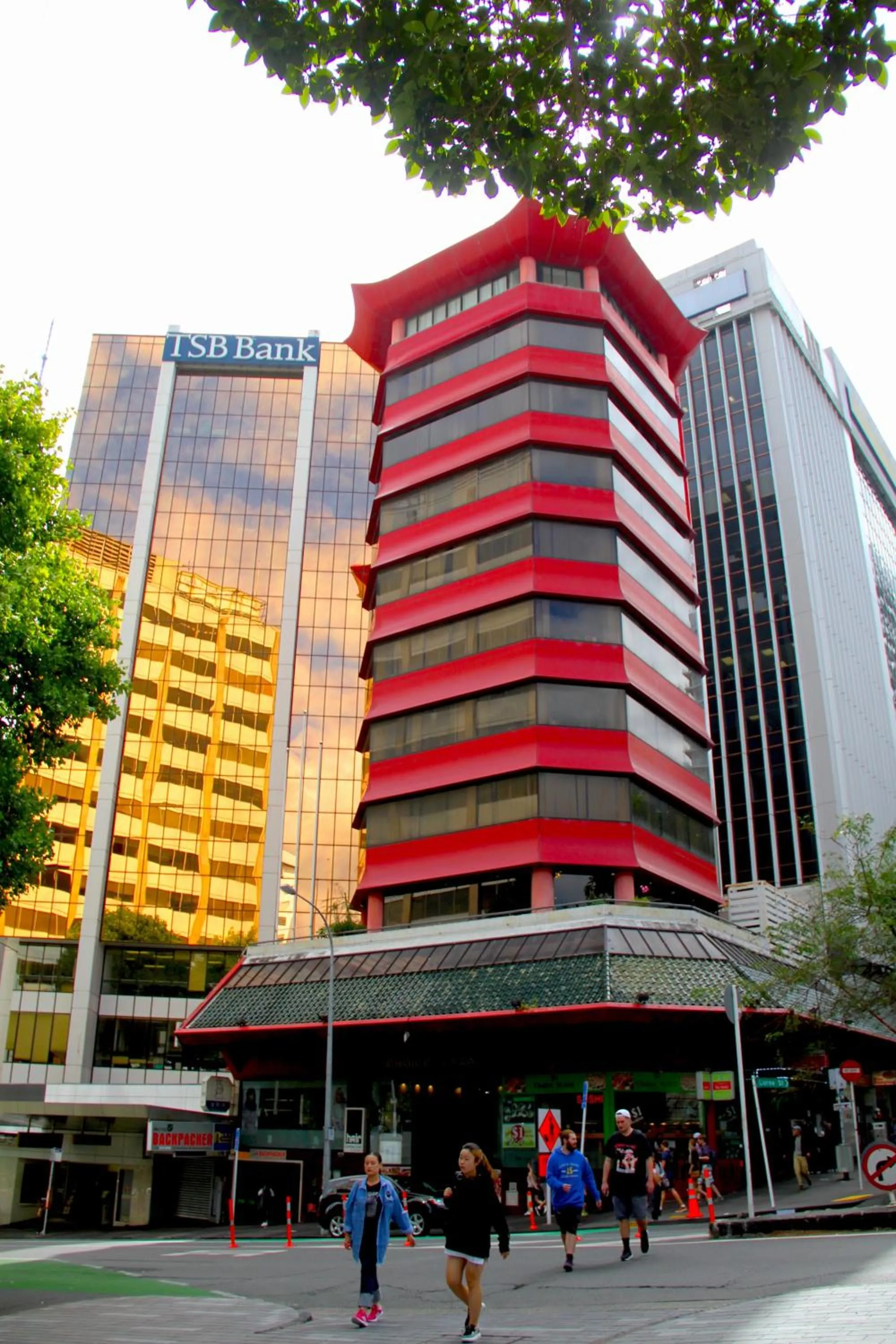 Property building in Choice Backpackers