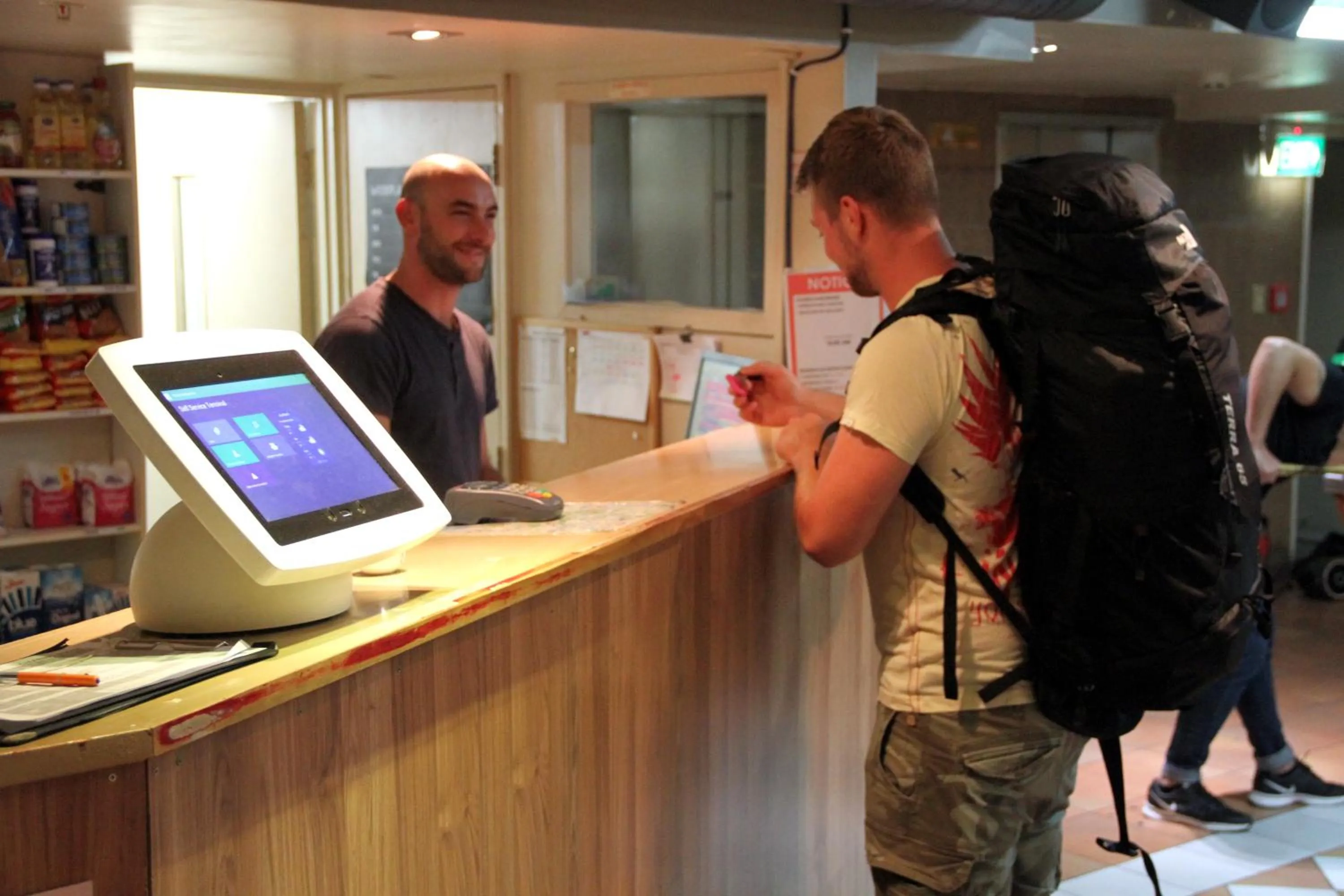 Lobby or reception in Choice Backpackers