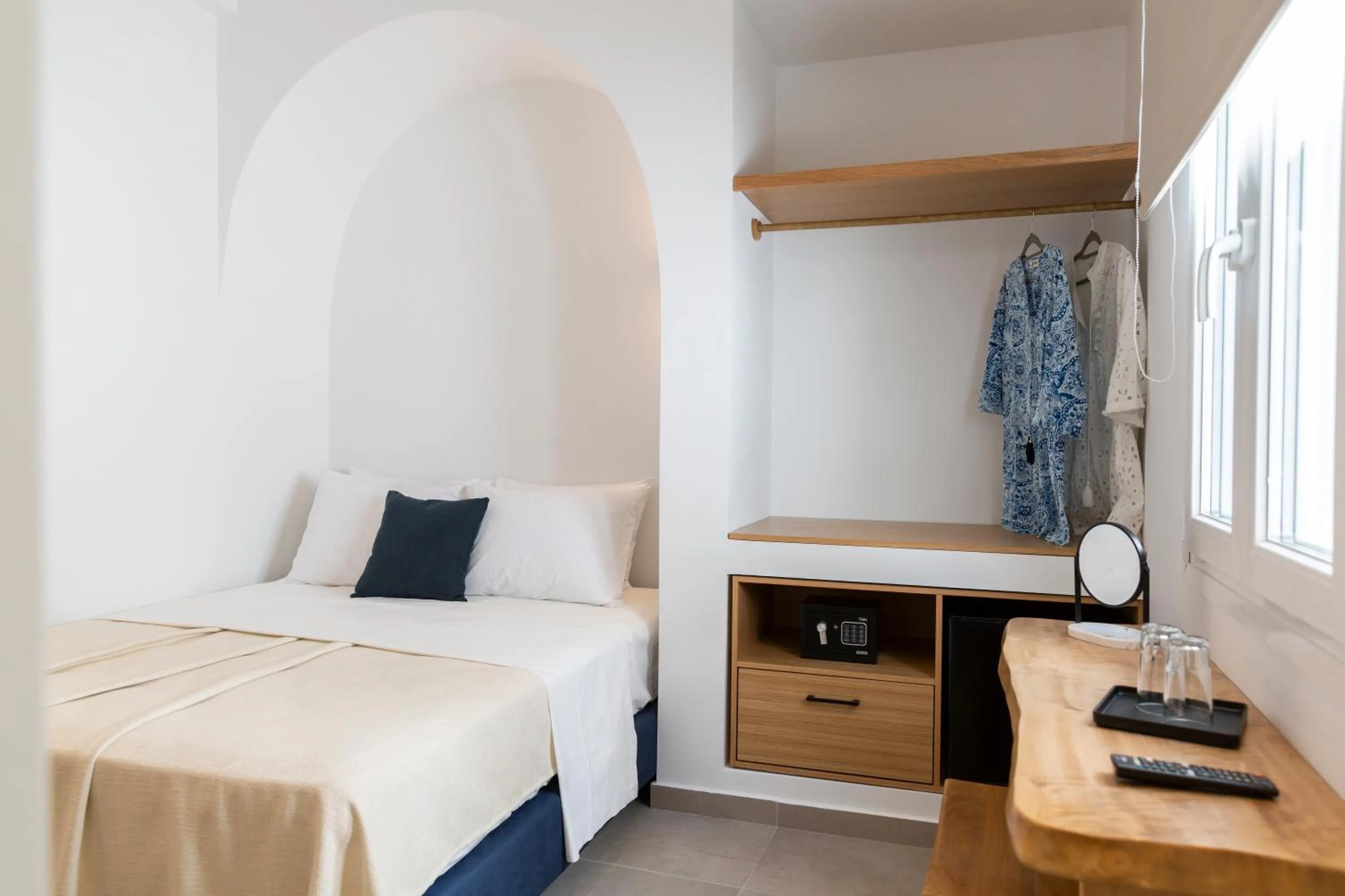 Bed in Asimina Hotel