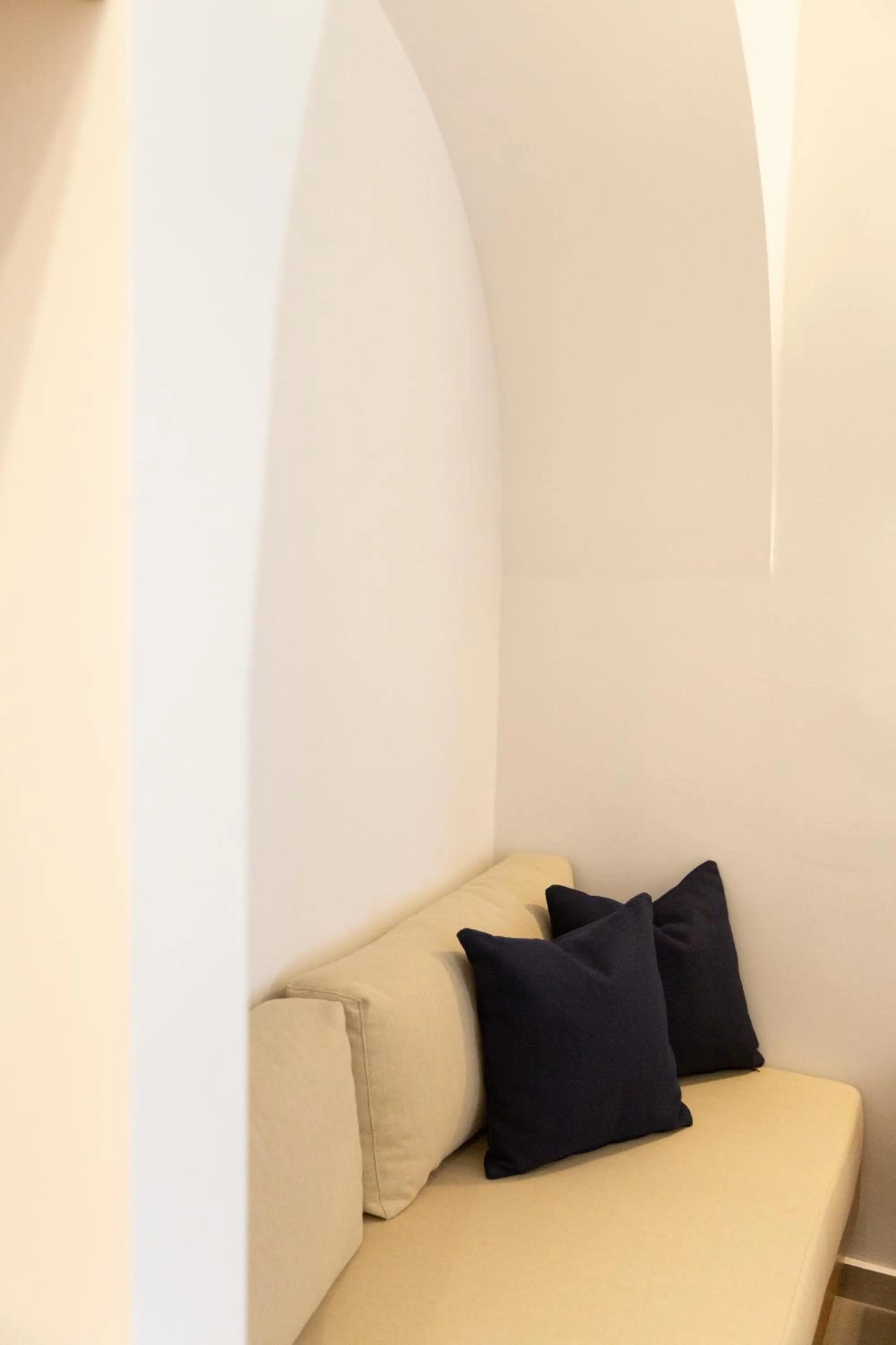 Seating area in Asimina Hotel