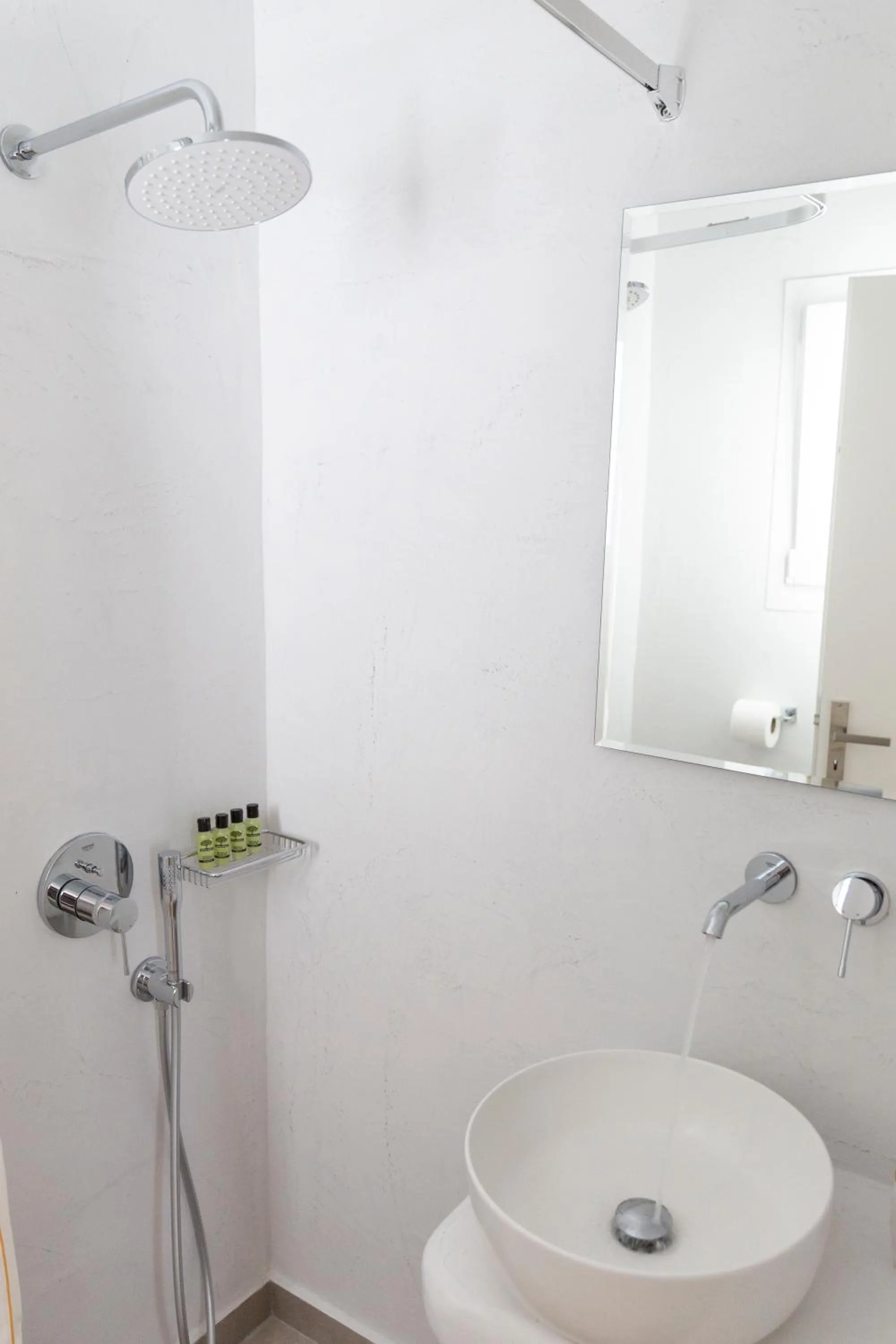 Shower in Asimina Hotel