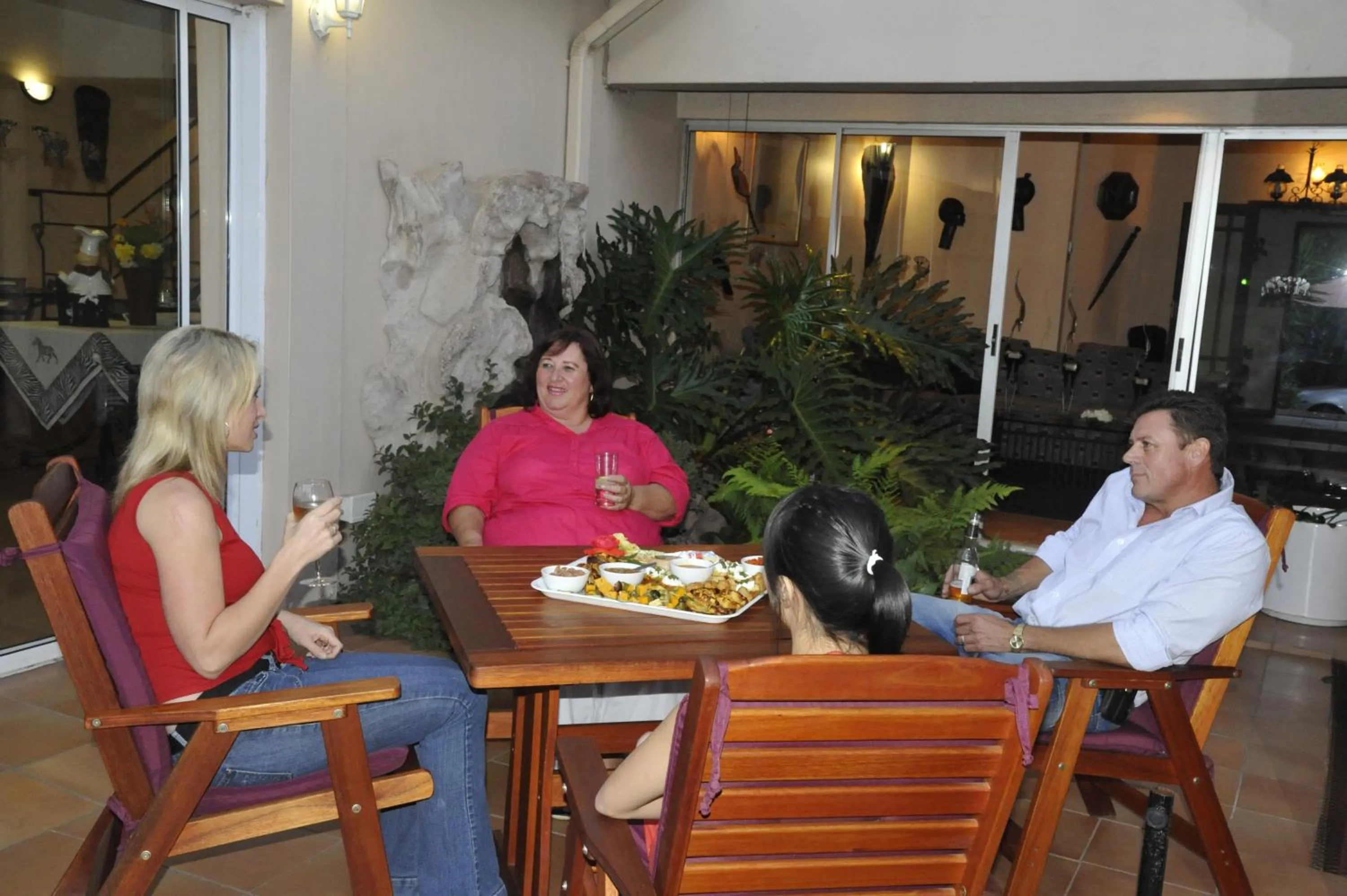 Patio in Ipe Tombe Guest Lodge - Midrand