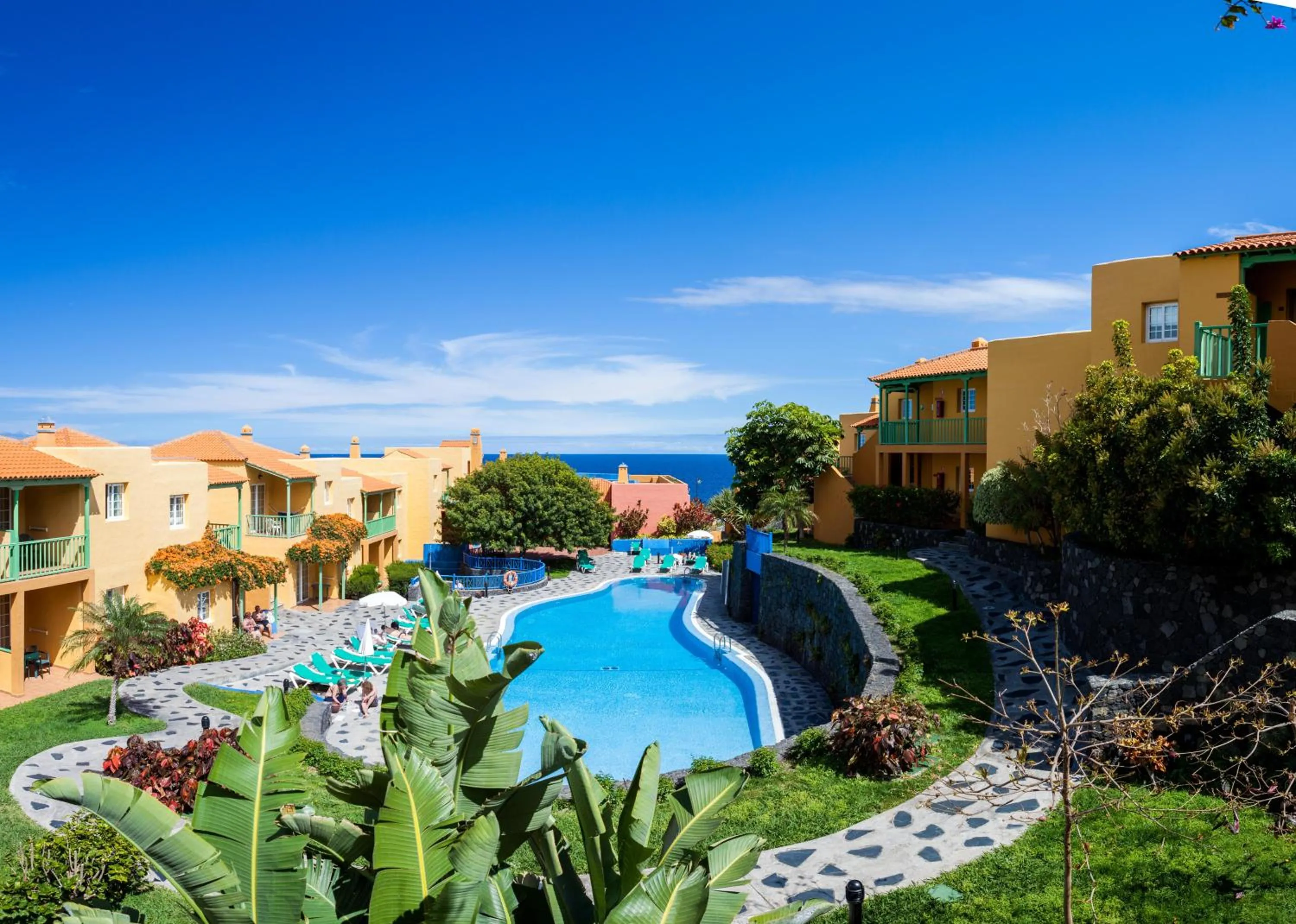 Swimming pool in Apartamentos La Caleta