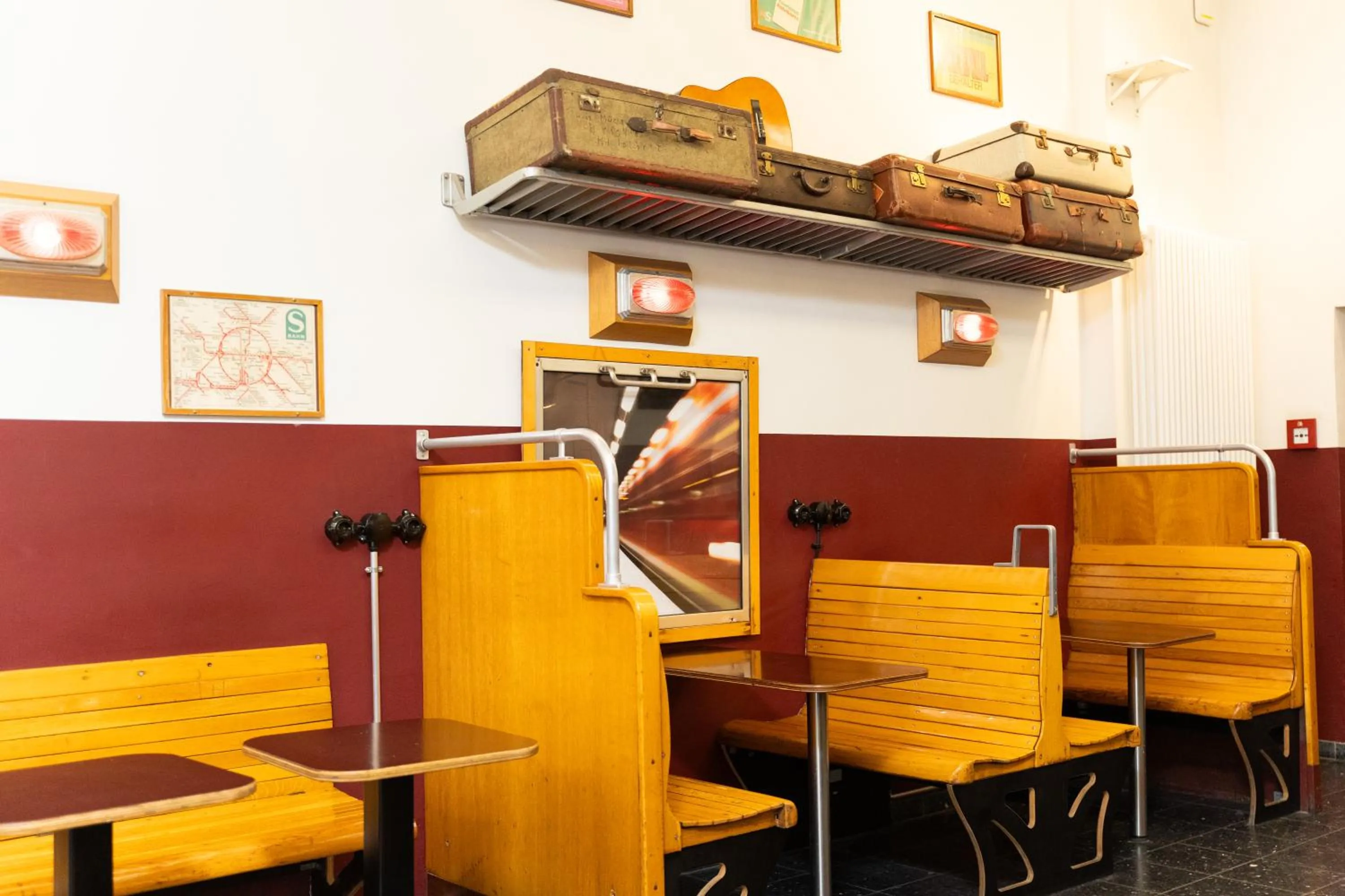 Seating area in Industriepalast Berlin