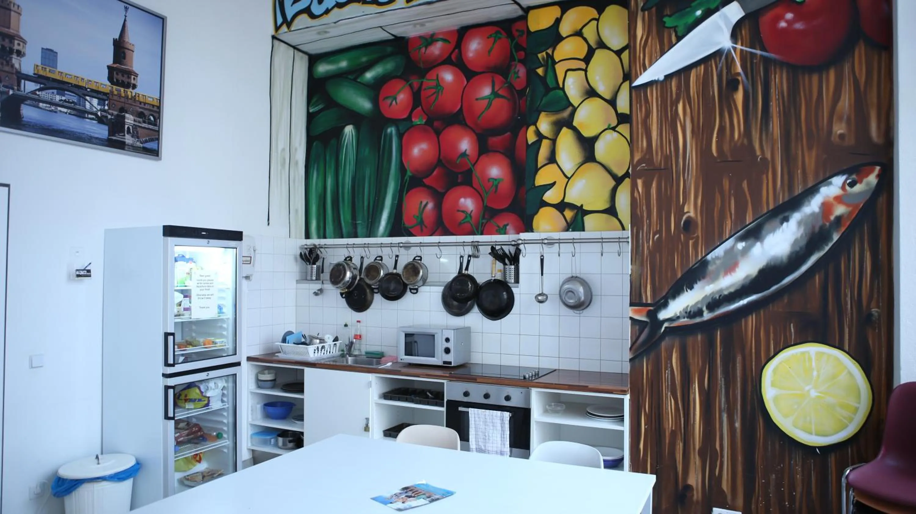 Dining area in Industriepalast Berlin