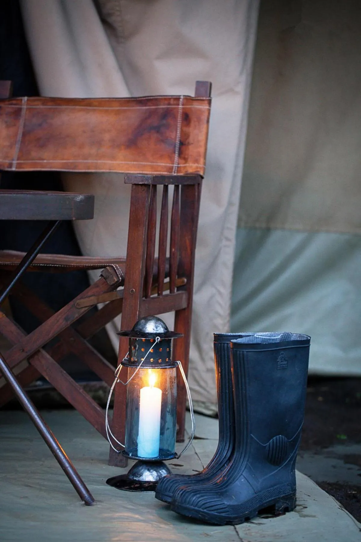 Balcony/Terrace in Pumzika Luxury Safari Camp