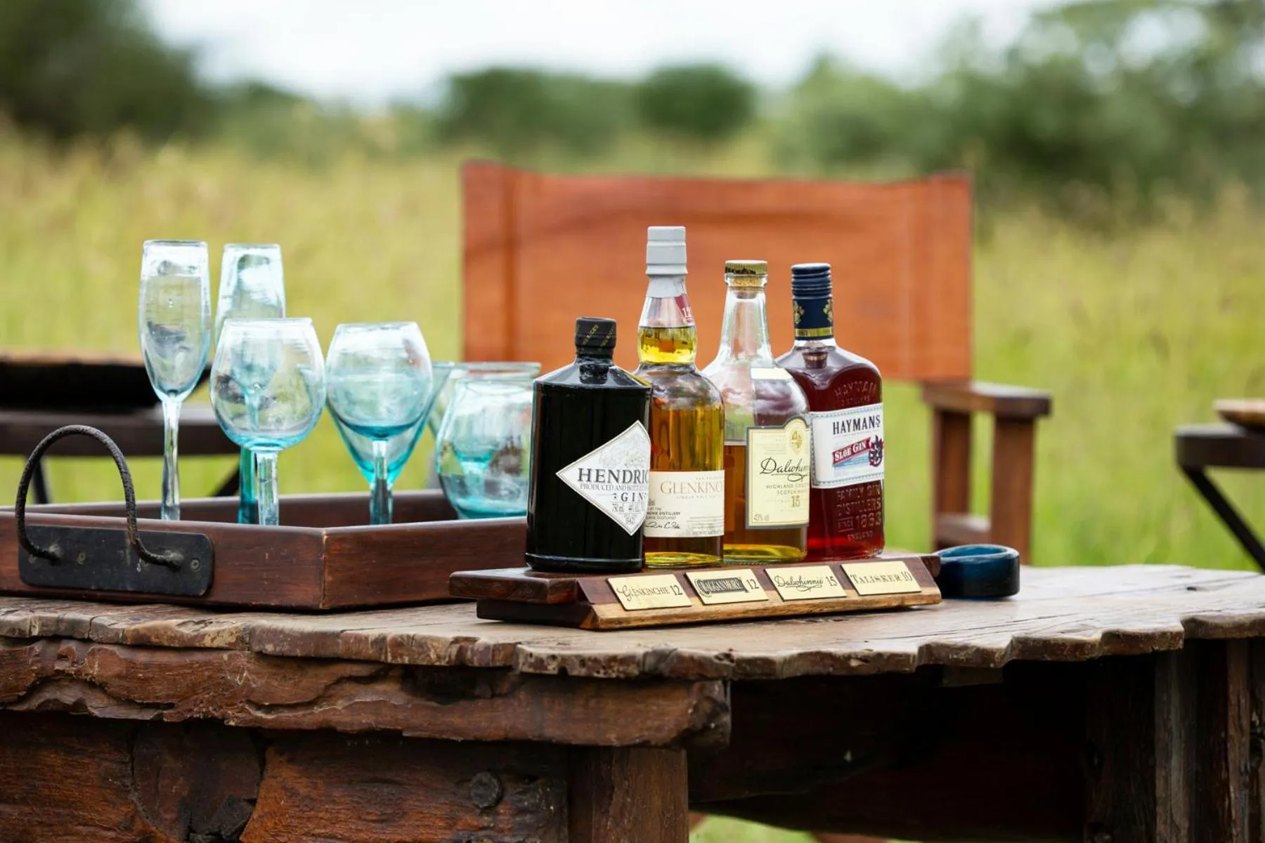 Garden in Pumzika Luxury Safari Camp