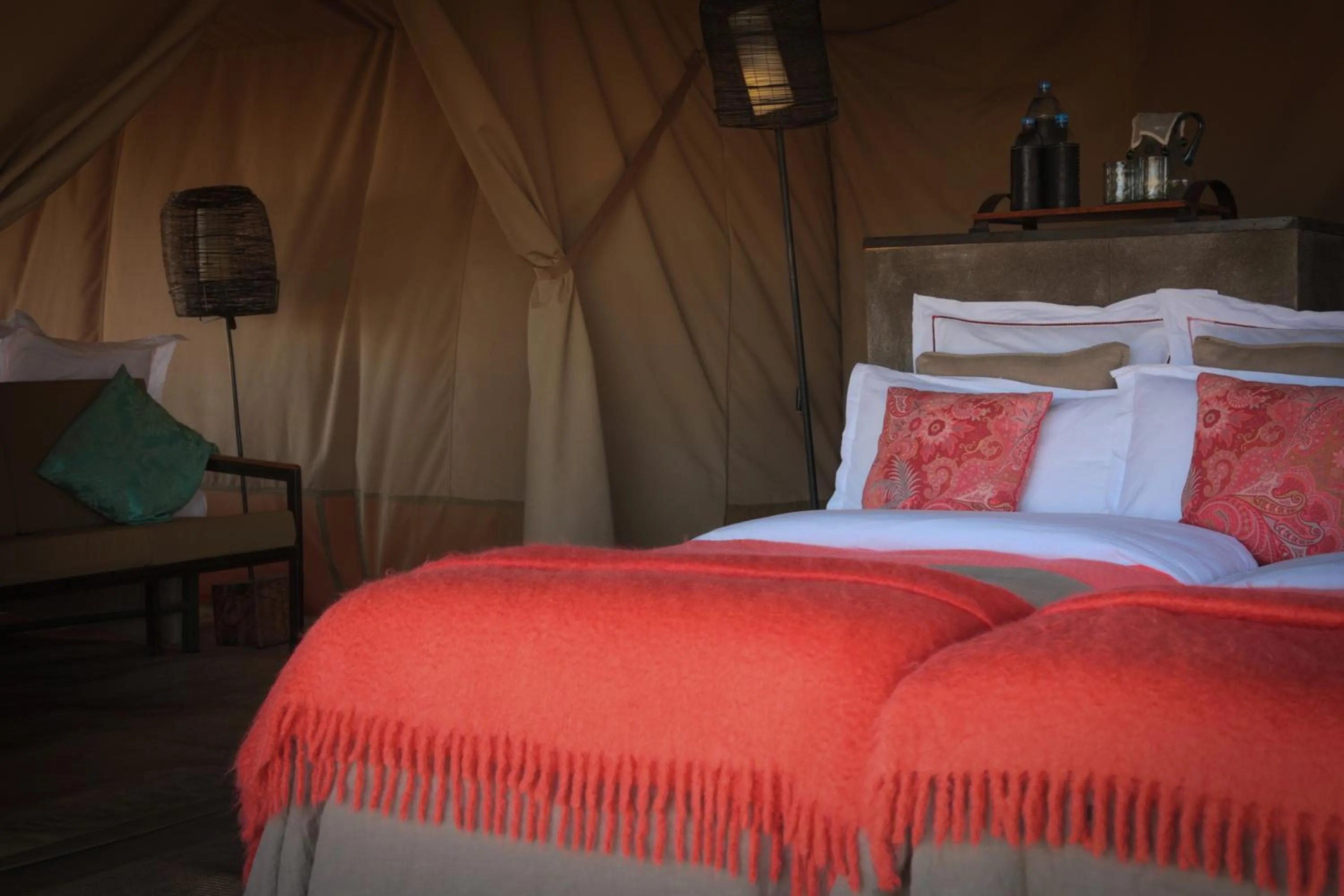 Photo of the whole room, Bed in Pumzika Luxury Safari Camp