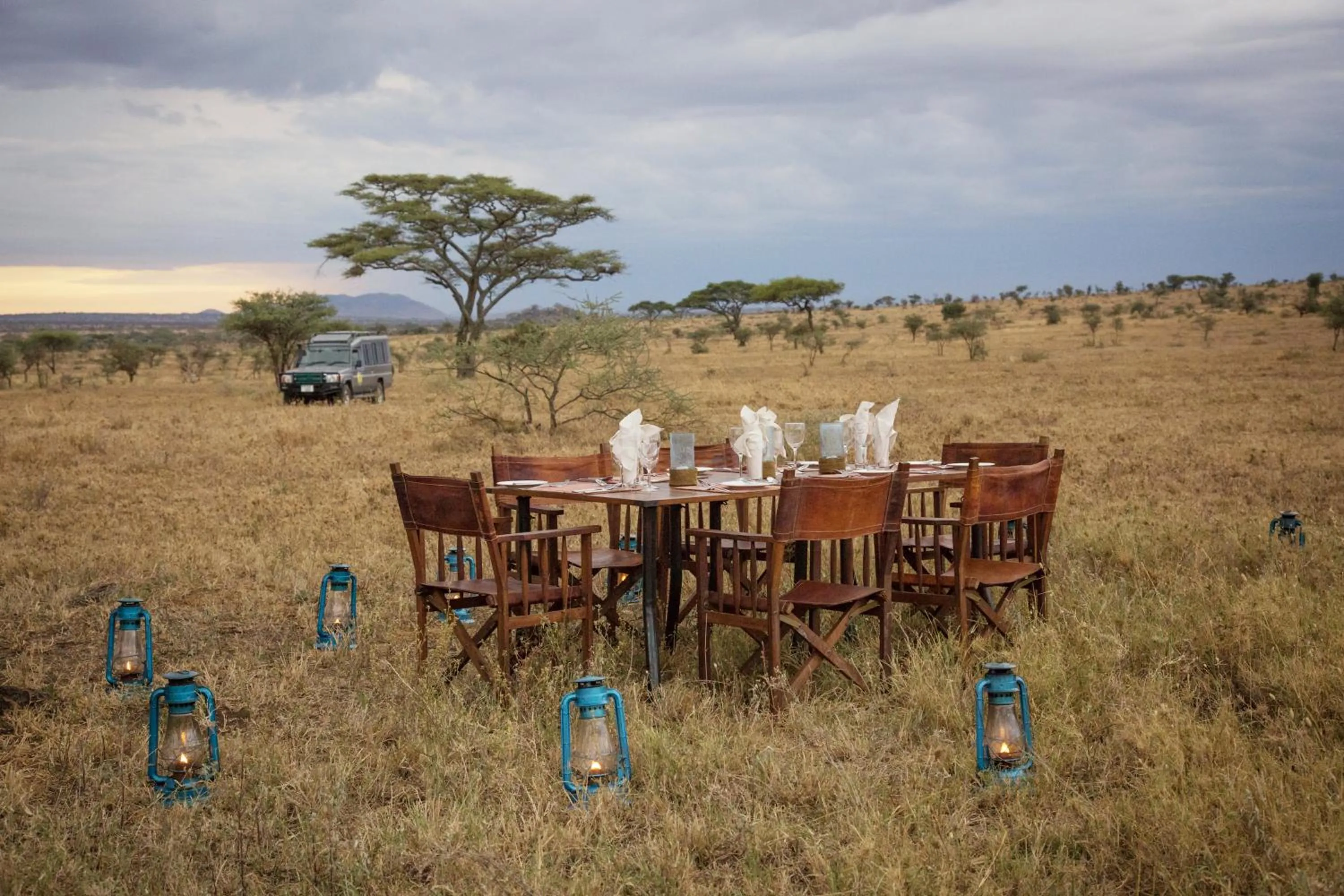 Restaurant/places to eat in Pumzika Luxury Safari Camp