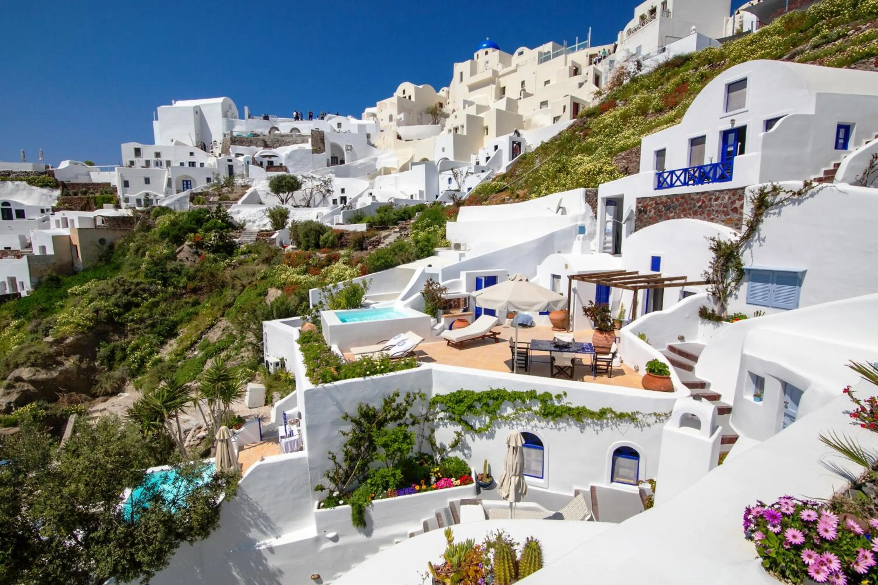 Neighbourhood in Ifestio Villas Oia