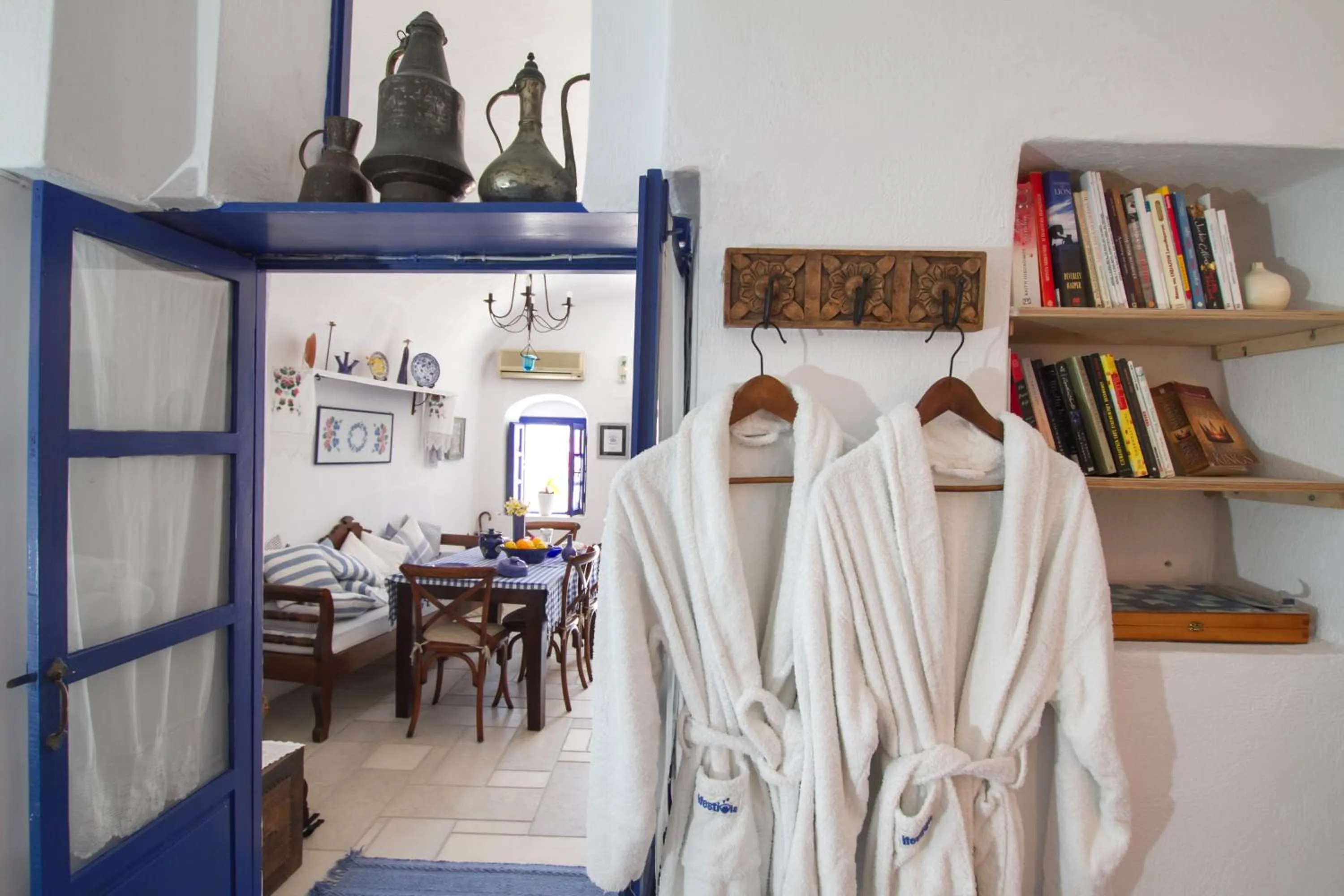 Area and facilities in Ifestio Villas Oia