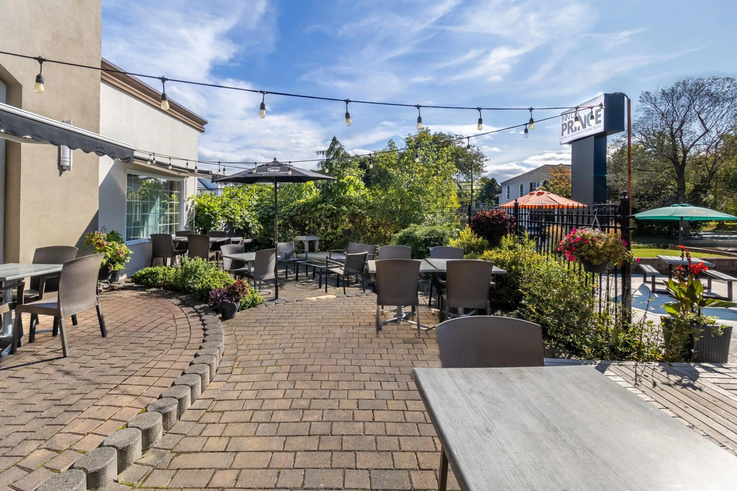 Patio in Inn on Prince Hotel and Conference Centre Truro