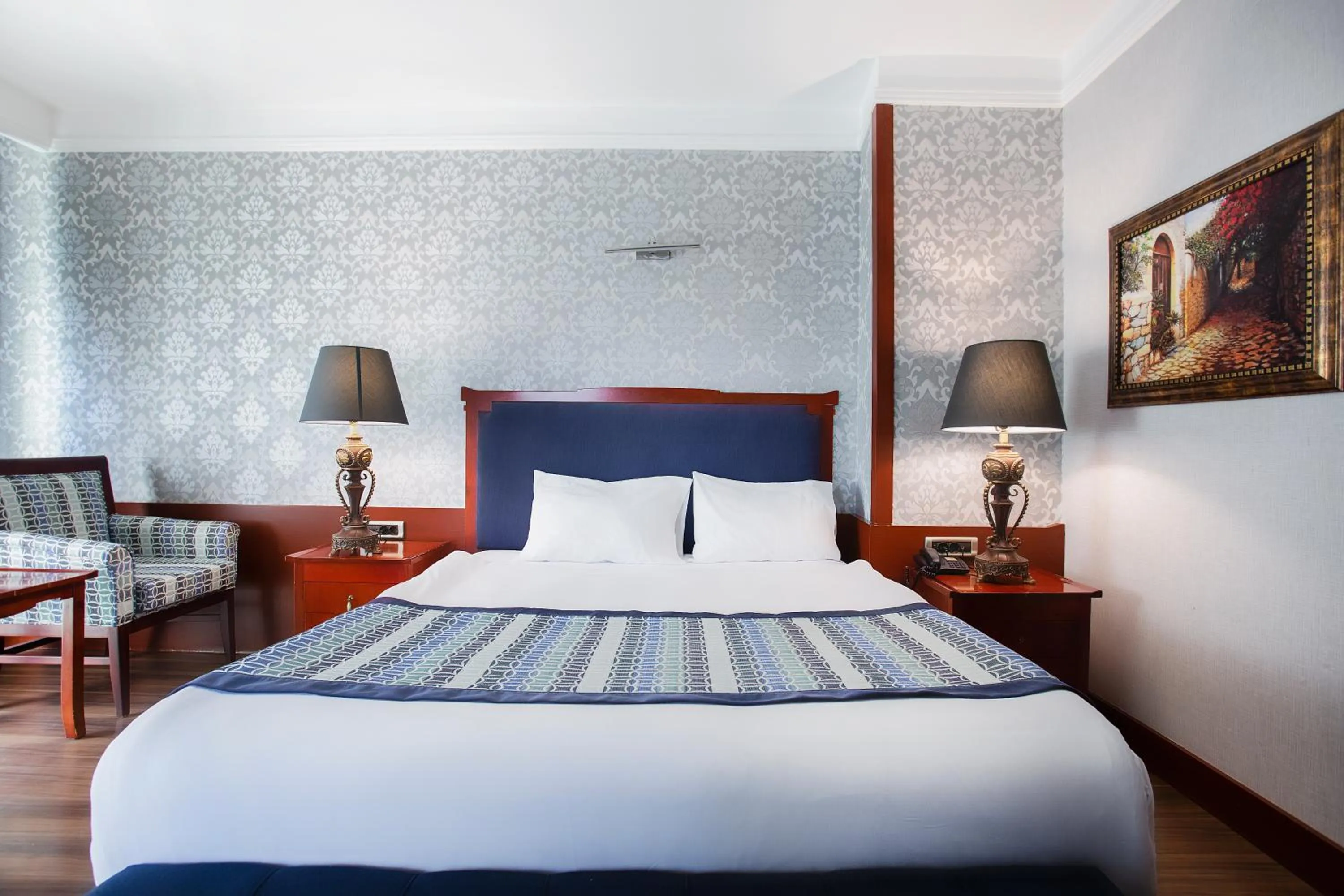 Bed in Boutique Princess Hotel