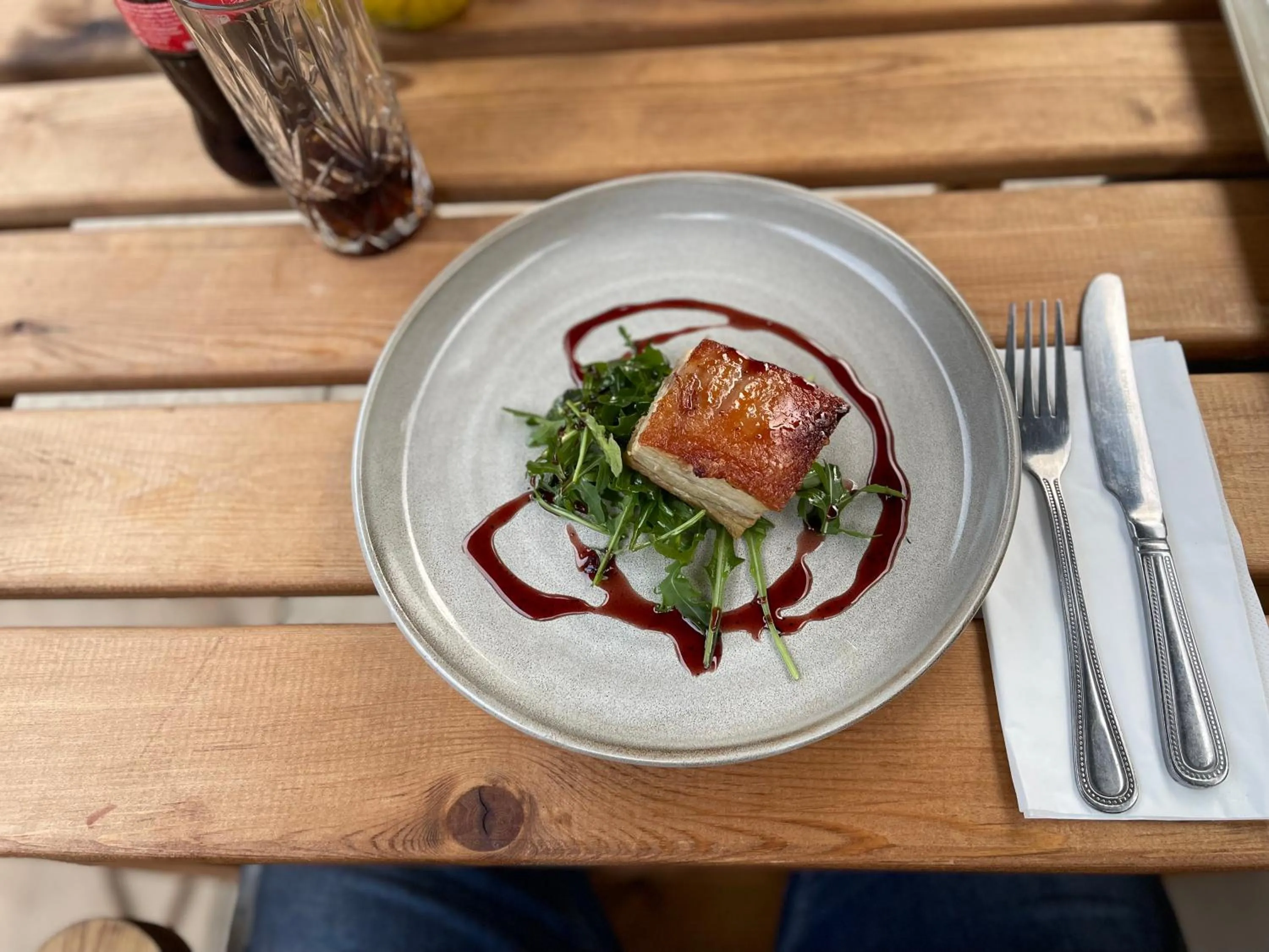 Patio in The Lamb Inn