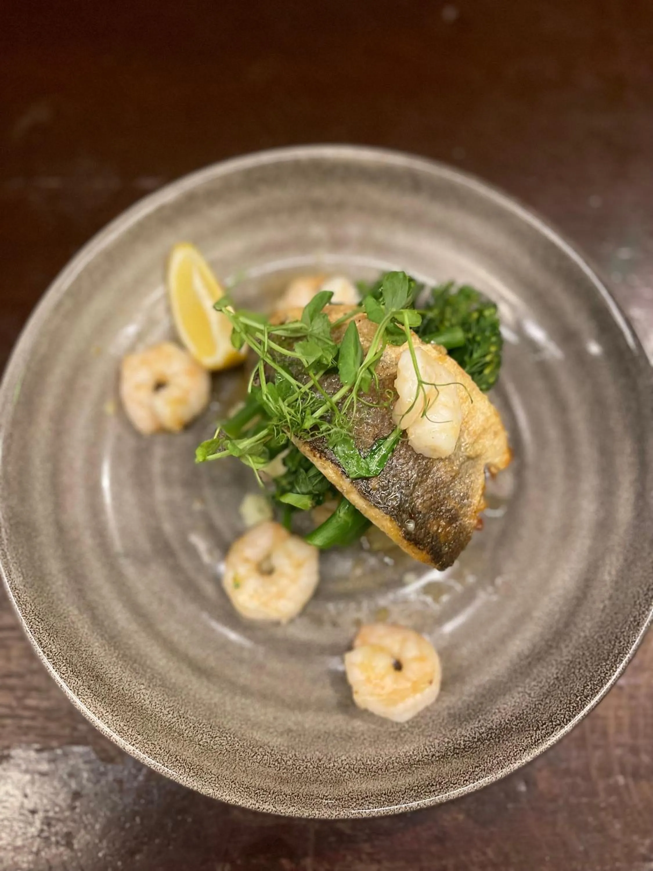 Food close-up in The Lamb Inn