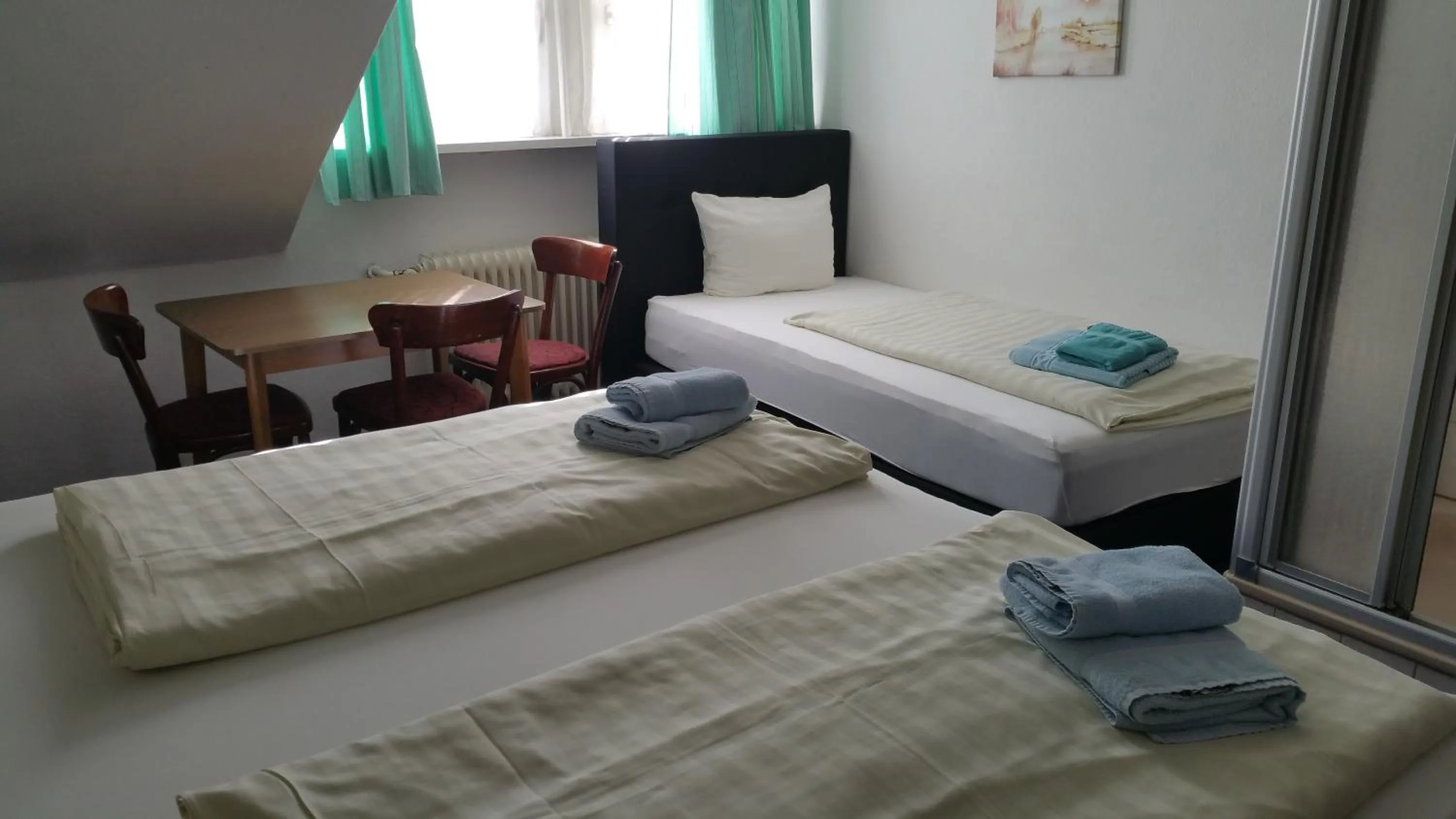 Bed in Hotel Haus Frieling