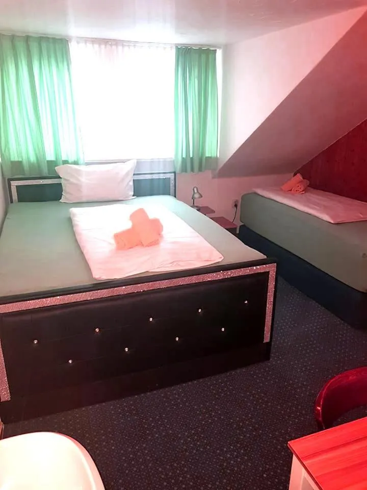 Bed in Hotel Haus Frieling