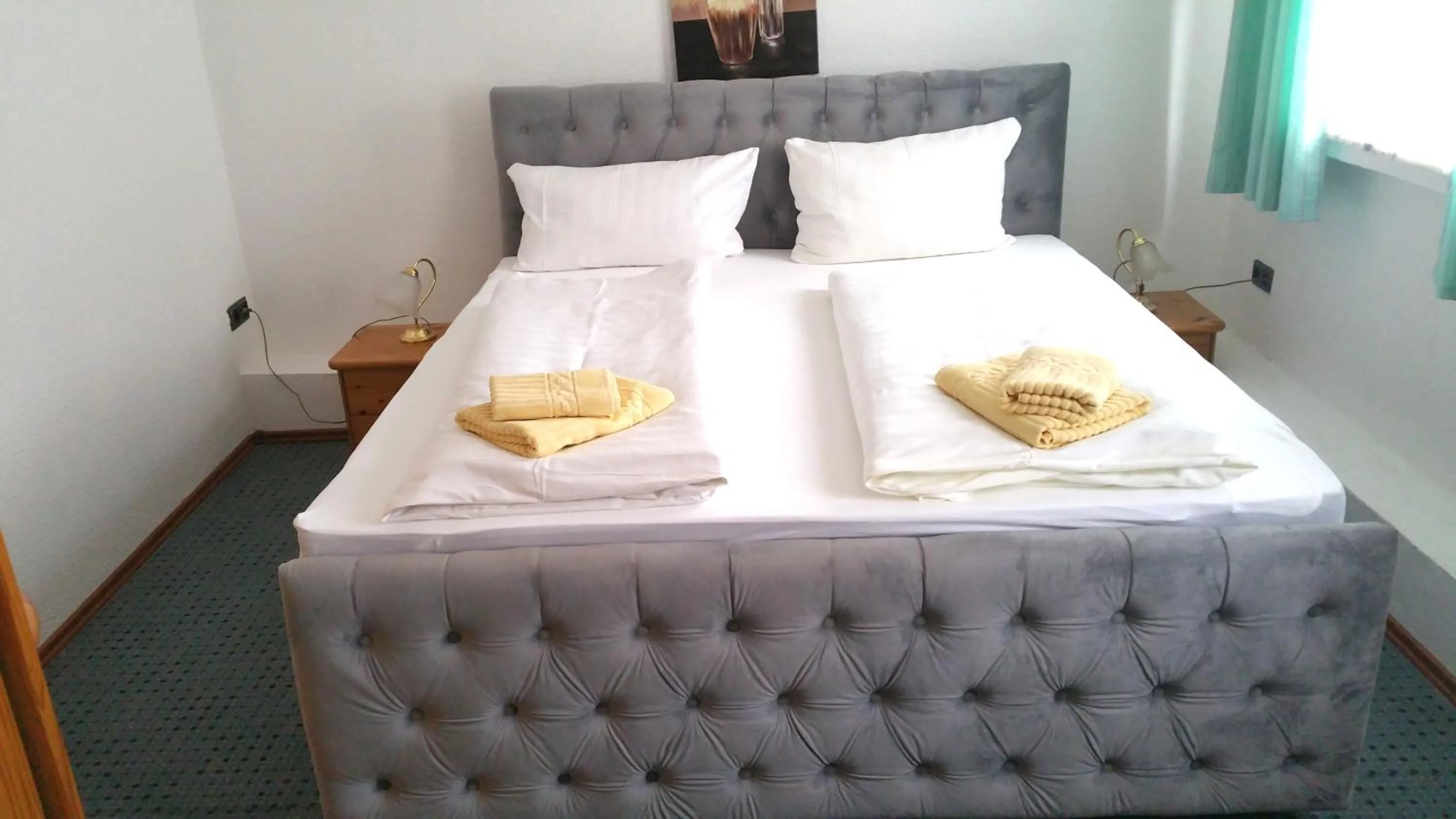 Bed in Hotel Haus Frieling