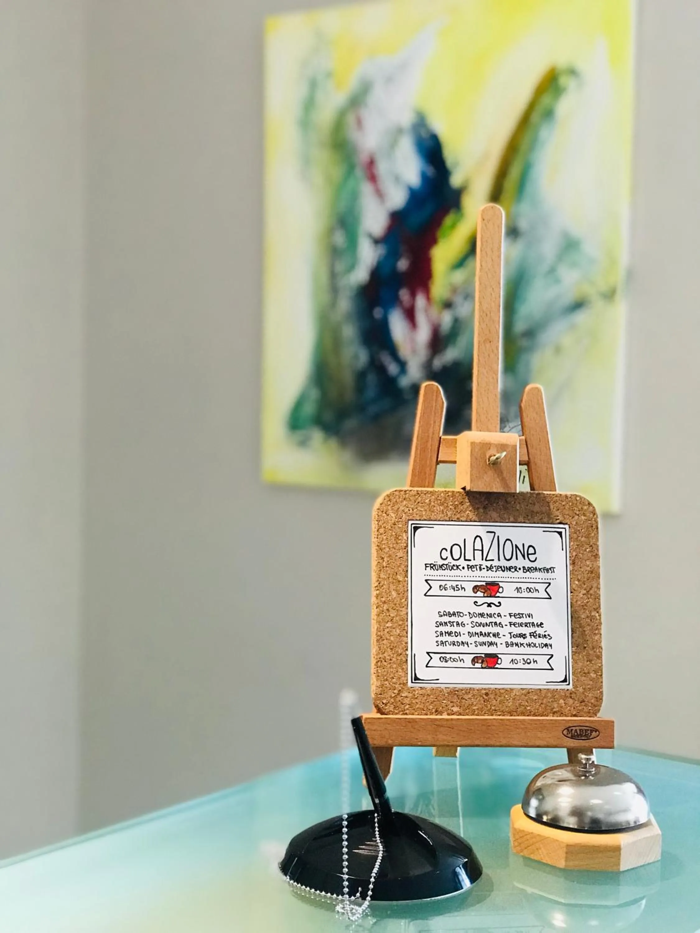 Lobby or reception in Hotel Cereda