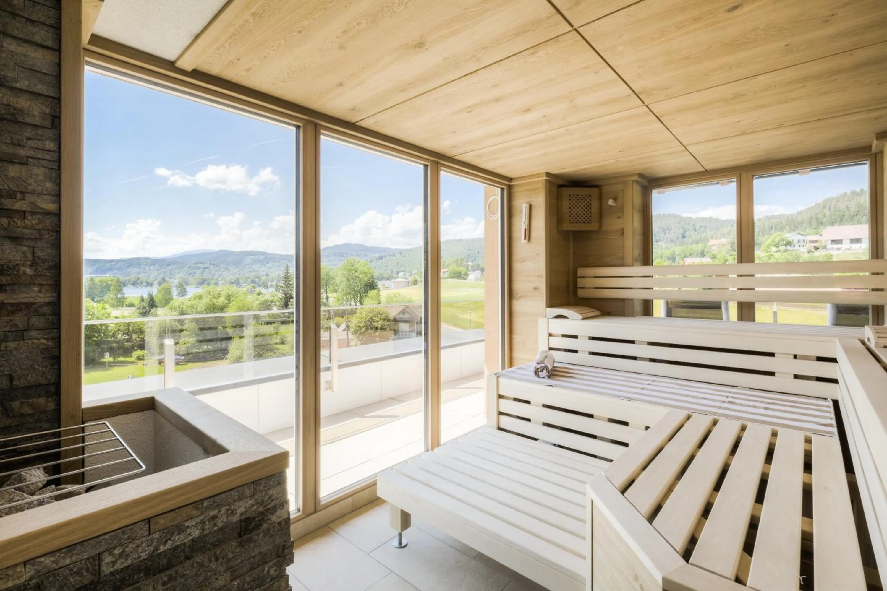 Sauna in Seehotel Das JO